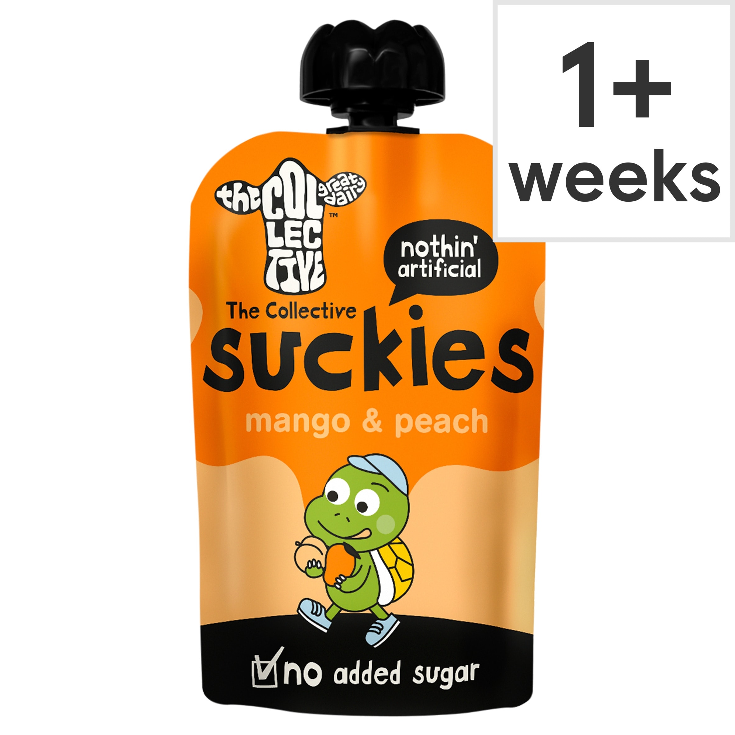 The Collective Suckies No Added Sugar Mango & Peach Yoghurt