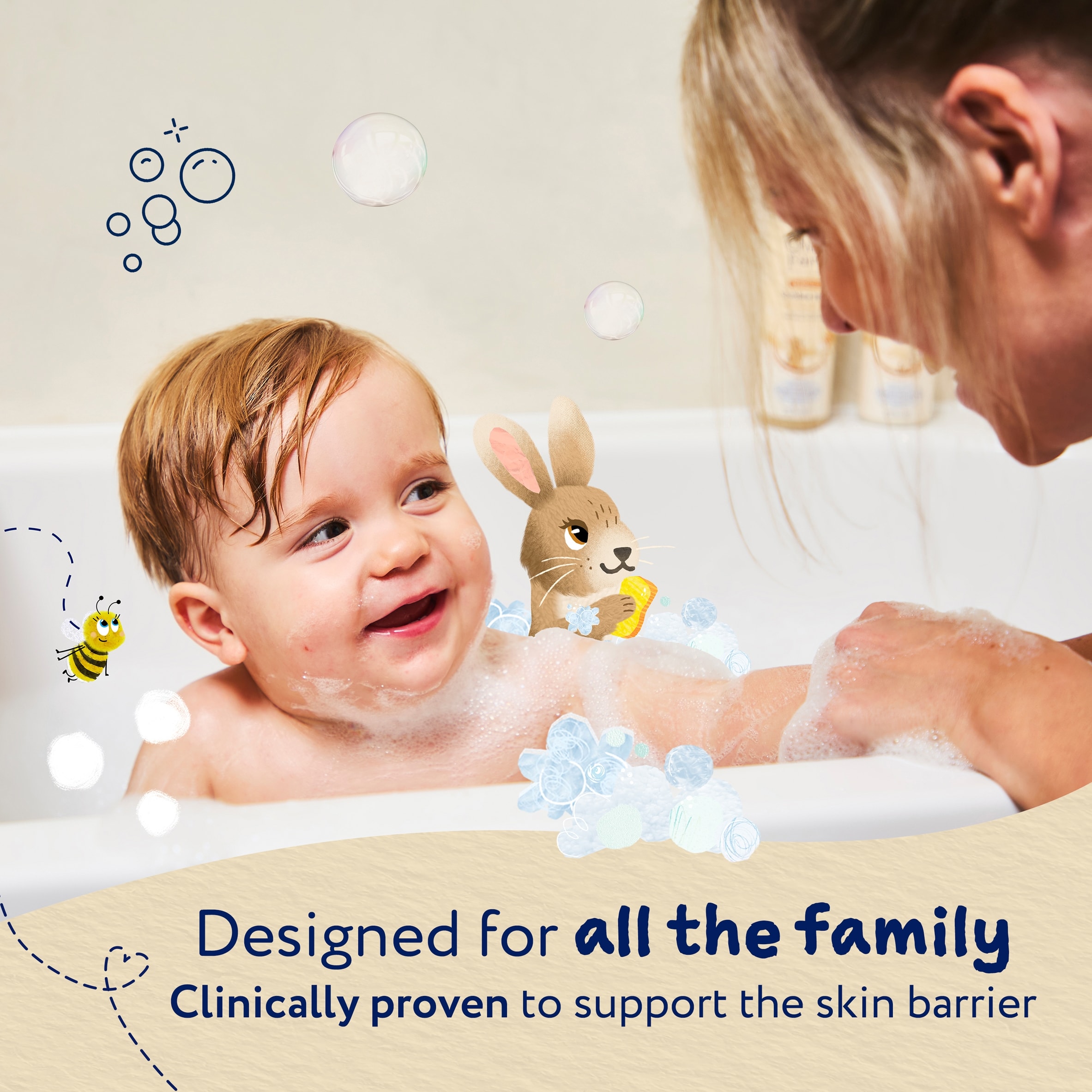 Childs Farm OatDerma Bubble Bath Fragrance-Free 250ml thumbnail 3