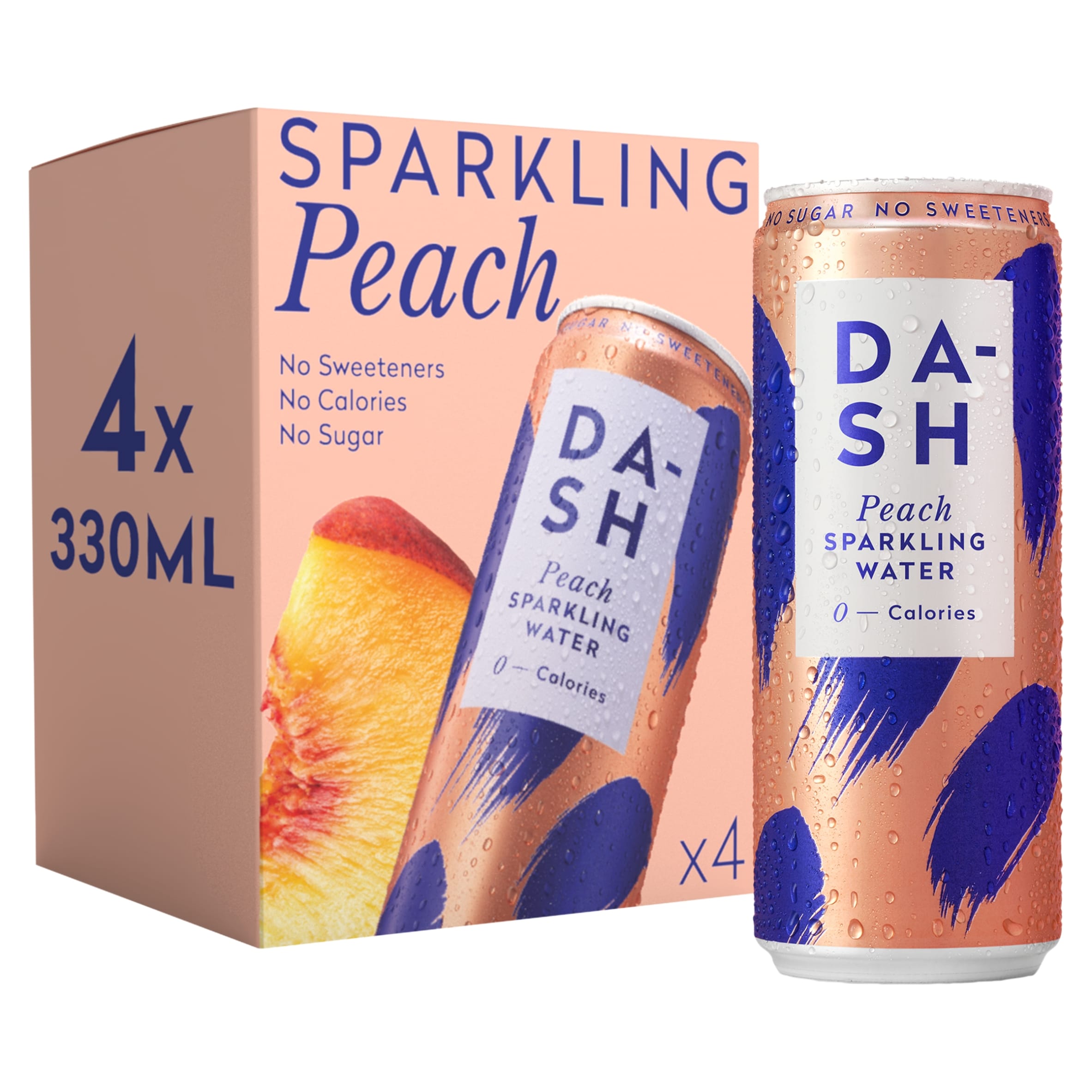 DASH Peach Infused Sparkling Water