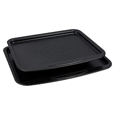 Go Cook Marble Oven Tray Set Medium & Large