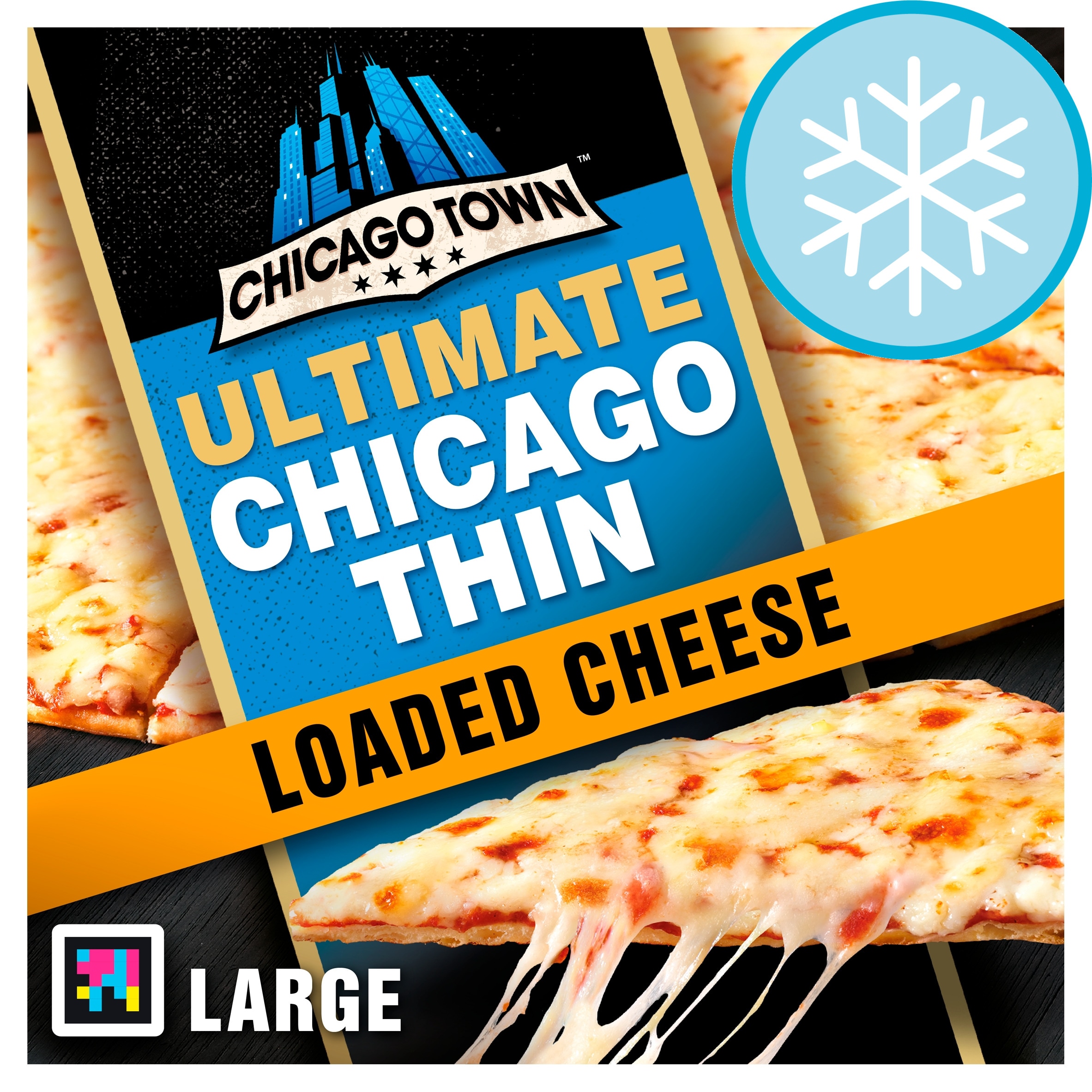Chicago Town Crispy Chicago Thin Loaded Cheese