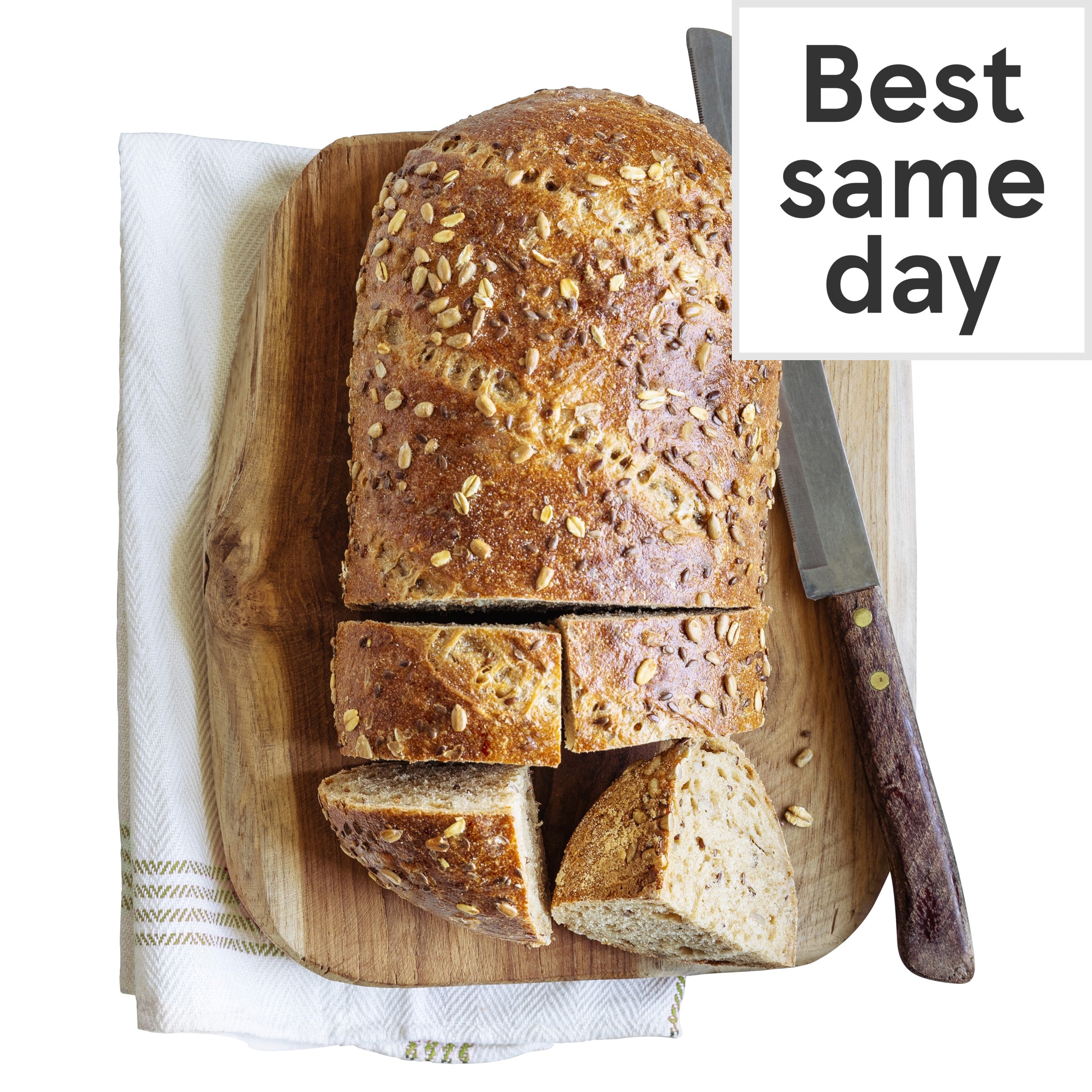 Tesco Finest Stonebaked Seeded Multigrain Bloomer 600G