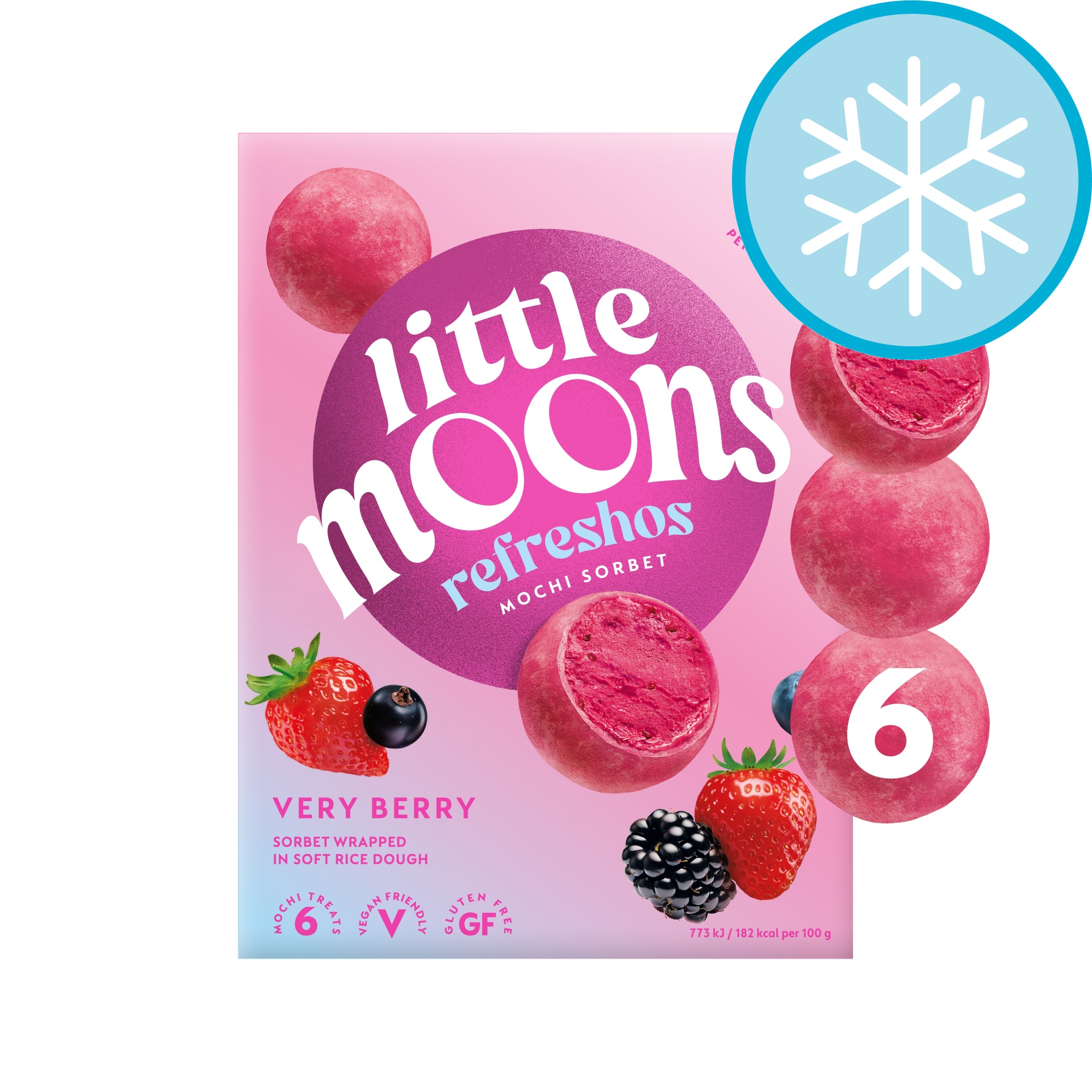 Little Moons Refresho Very Berry Mochi Sorbet
