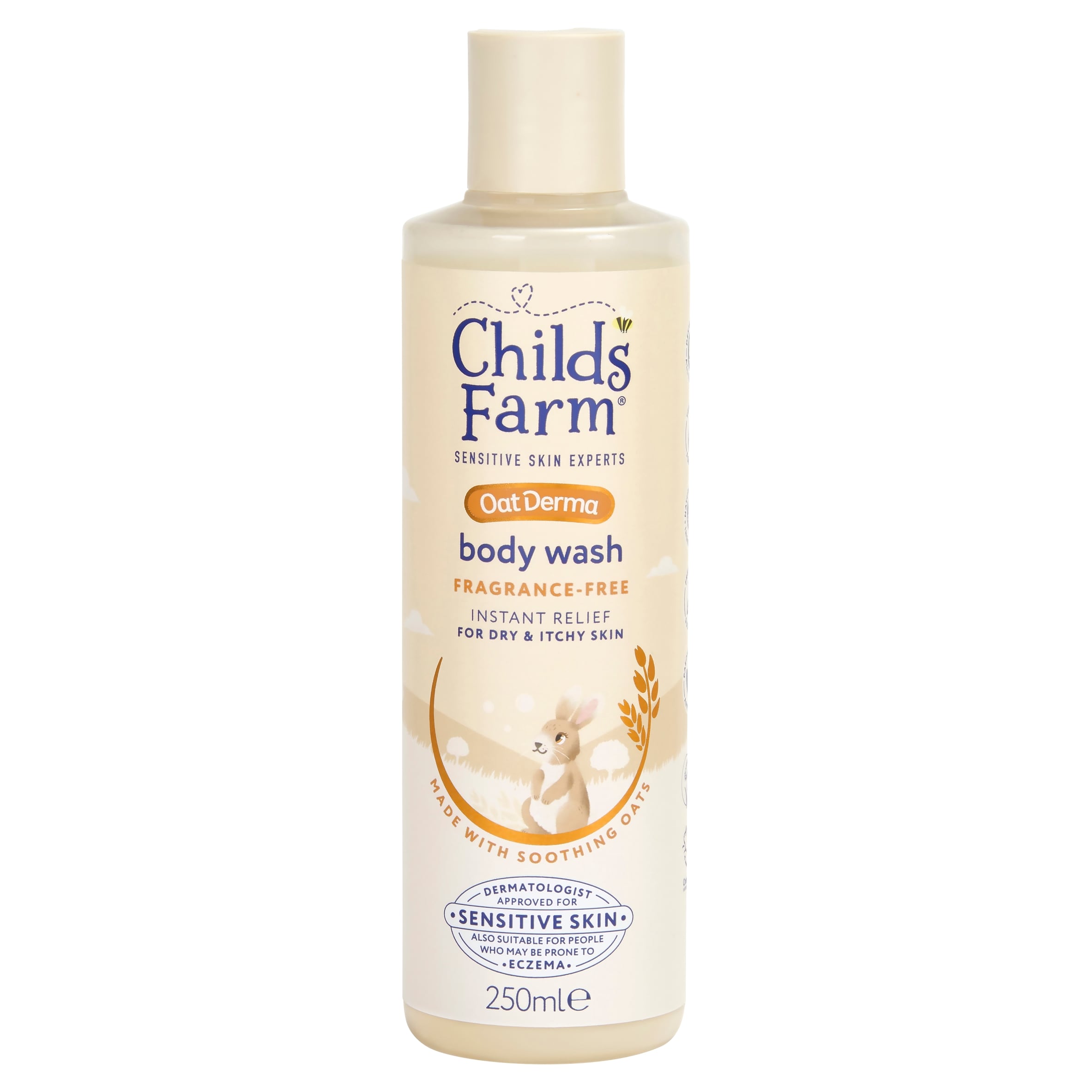 Childs Farm OatDerma Body Wash Fragrance-Free 250ml