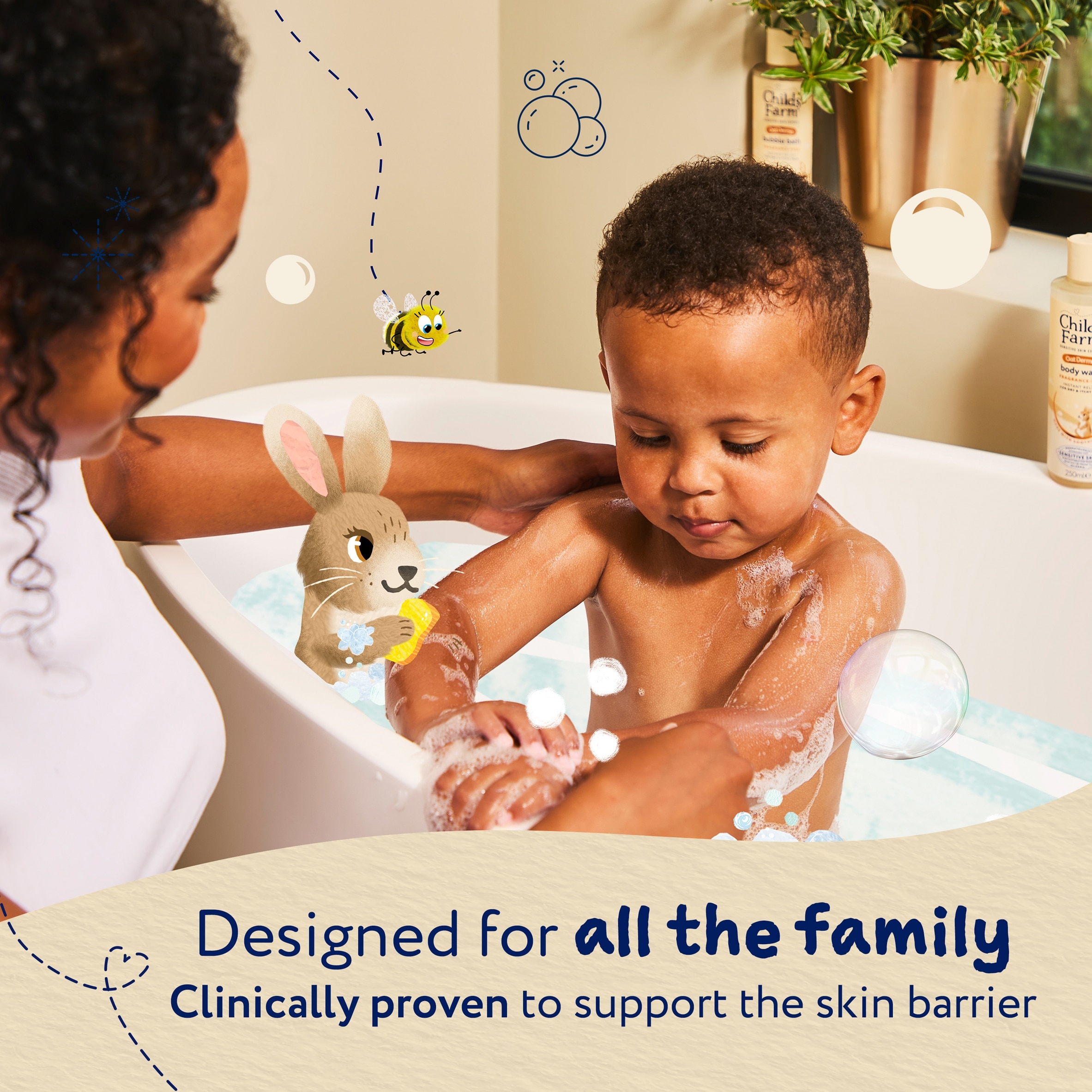 Childs Farm OatDerma Body Wash Fragrance-Free 250ml thumbnail 3