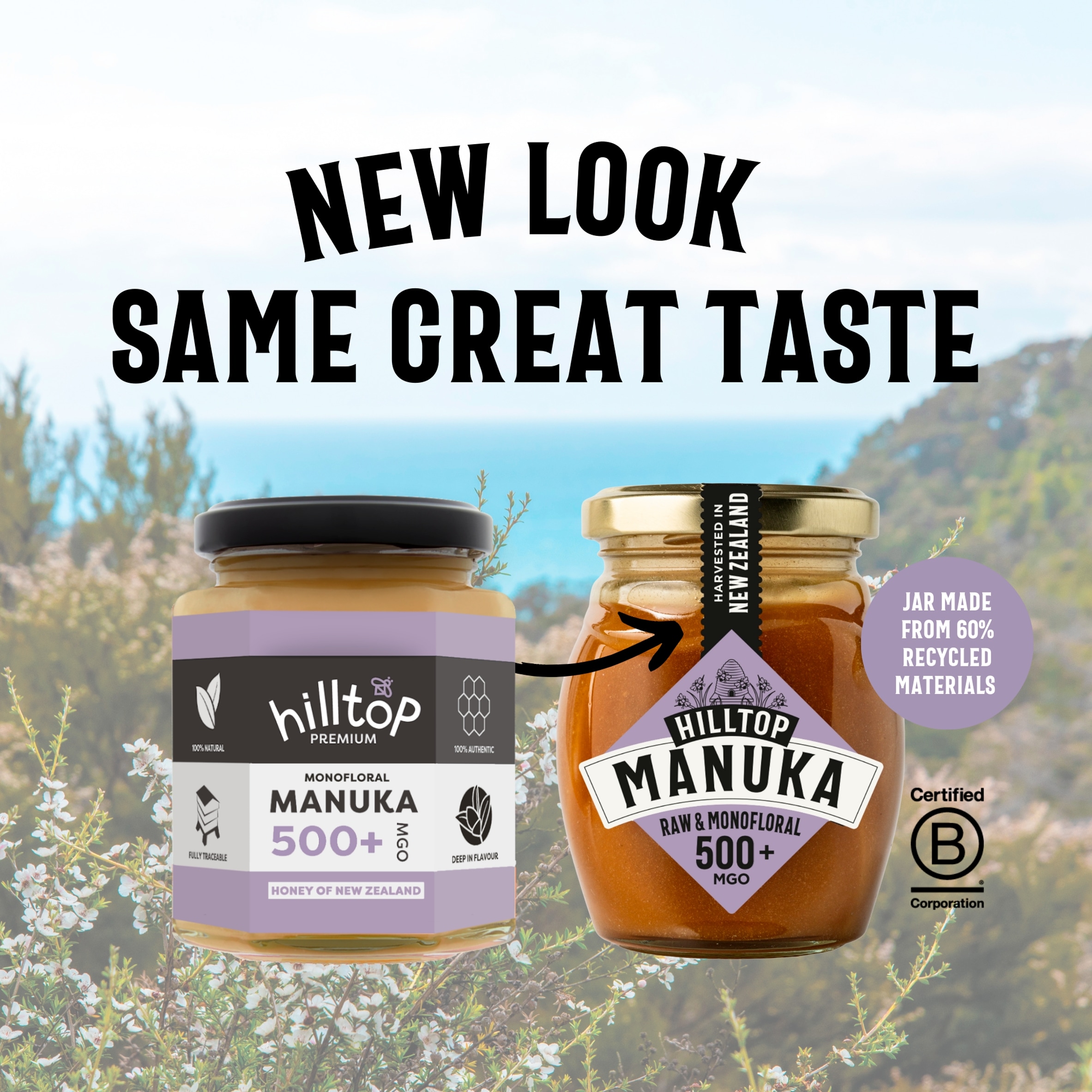 Hilltop Premium Manuka Honey 500+ Mgo 225G thumbnail 5