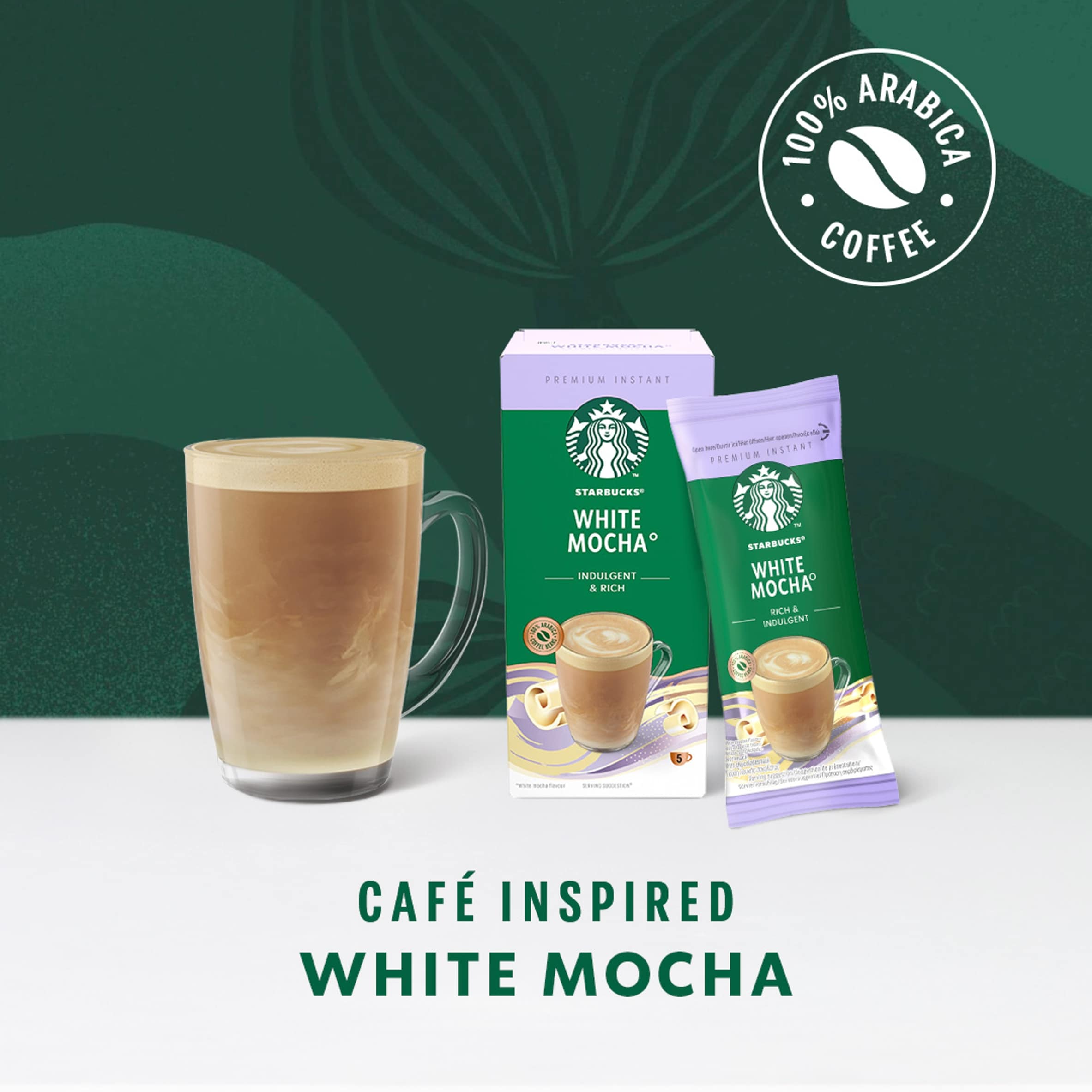 Starbucks White Mocha Instant Coffee Sachets 5x24g thumbnail 3
