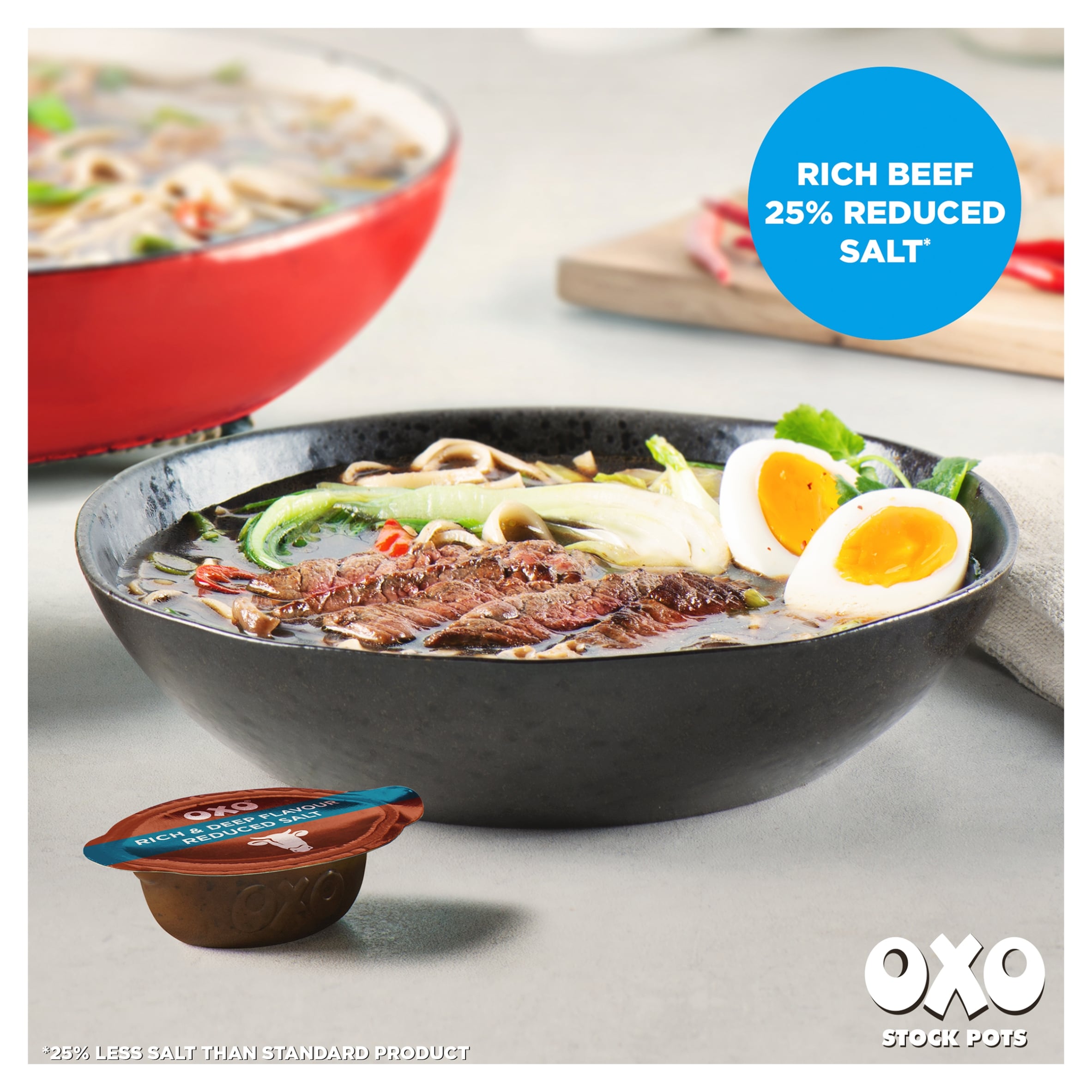 Oxo Reduced Salt Beef Stock Pots With Rosemary 4X20g thumbnail 5