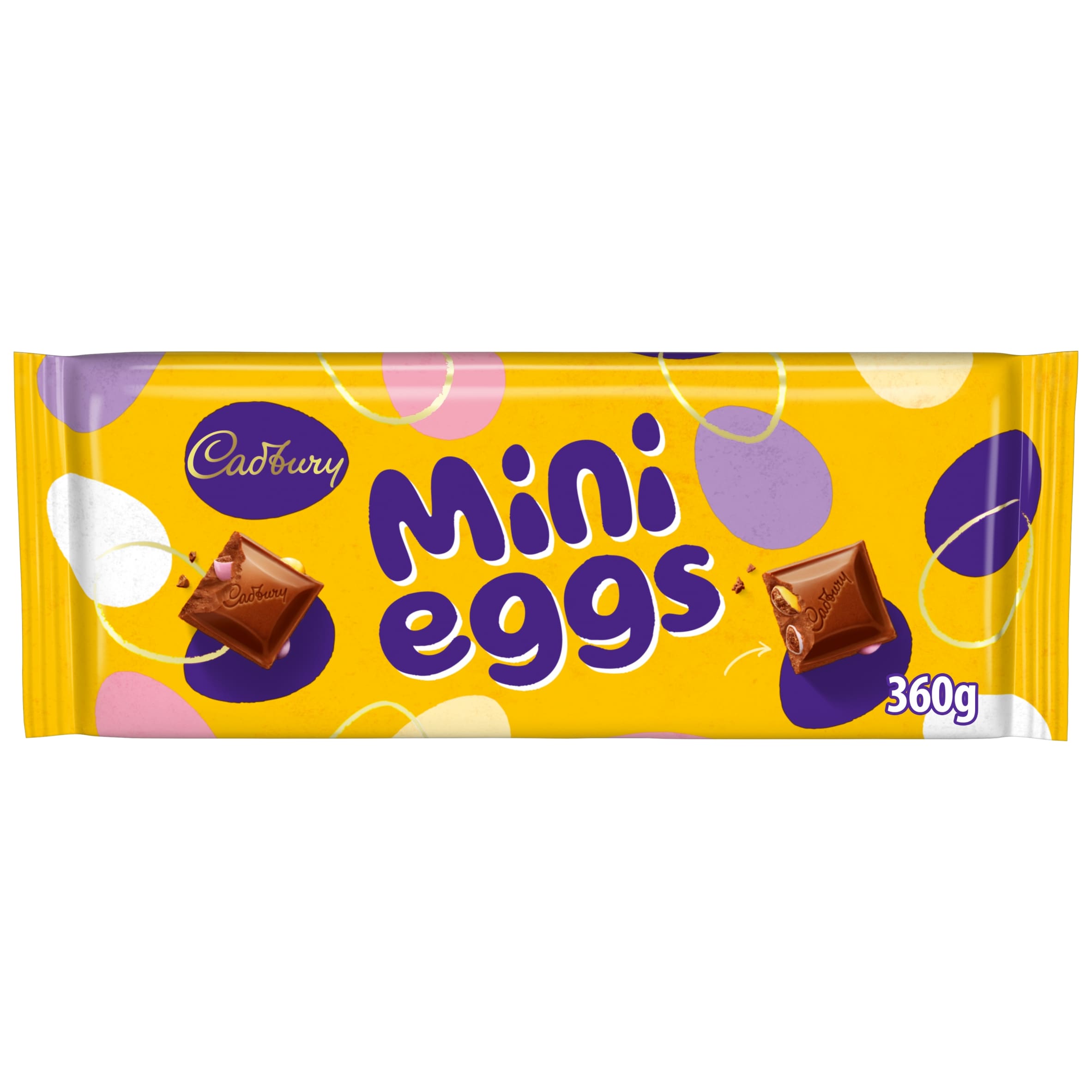 Cadbury Mini Eggs Milk Chocolate Large Bar