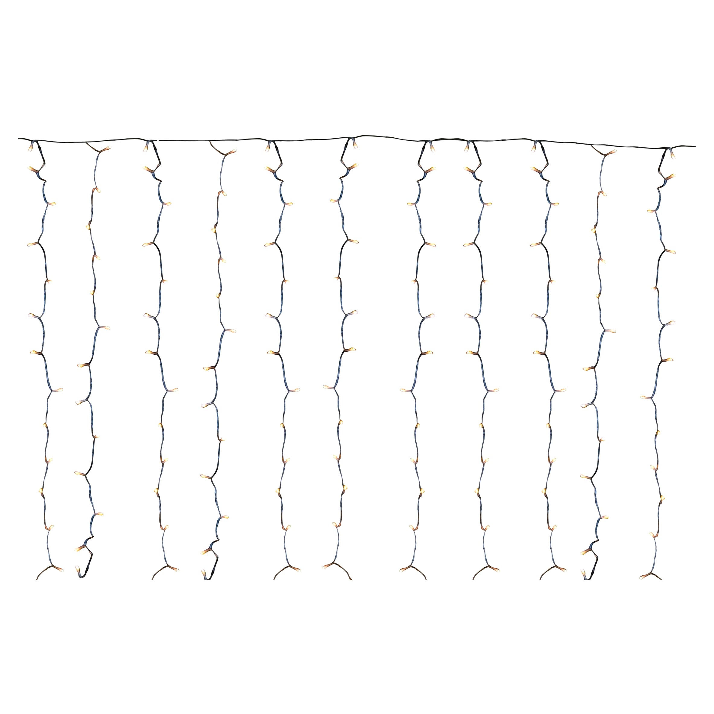 Tesco Solar Warm White Led Curtain
