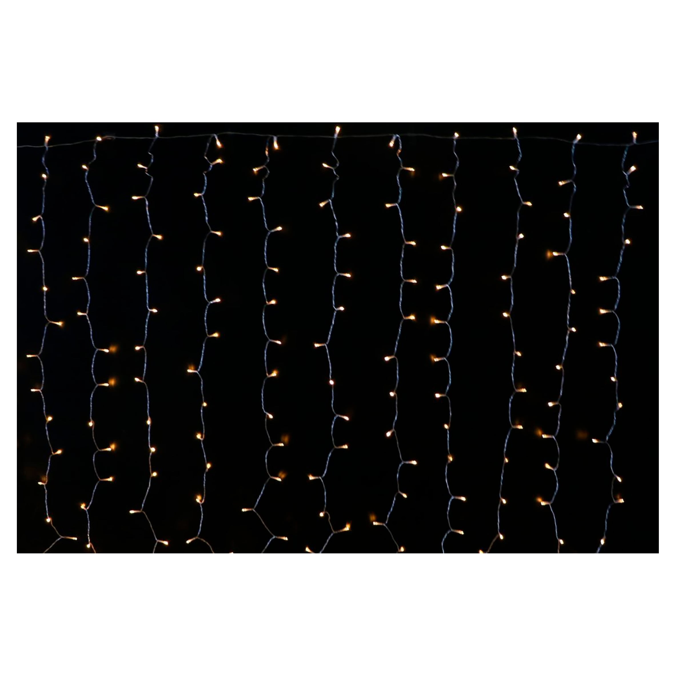 Tesco Solar Warm White Led Curtain thumbnail 2