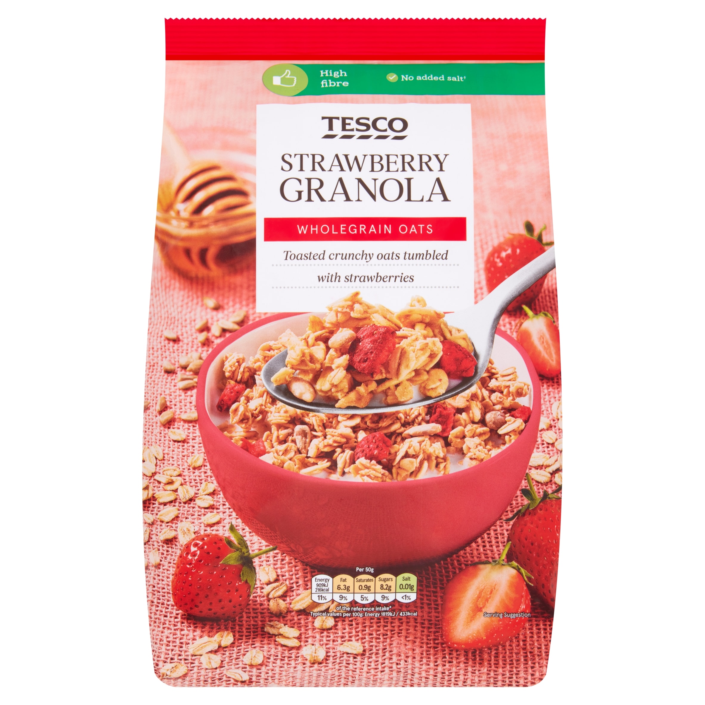 Tesco Strawberry Granola 1Kg