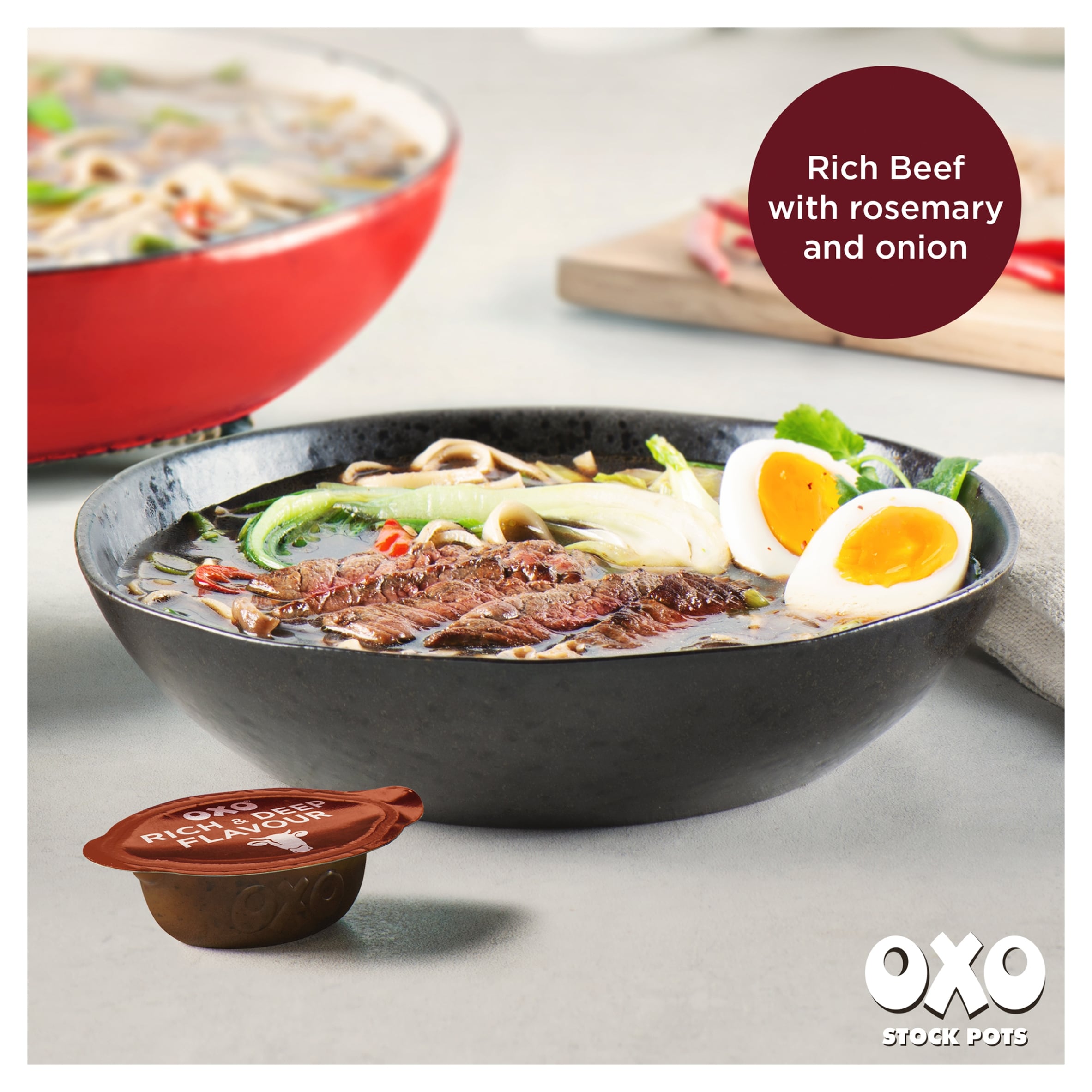 Oxo Beef Onion & Rosemary Stock Pot 4 Pack 80G thumbnail 3