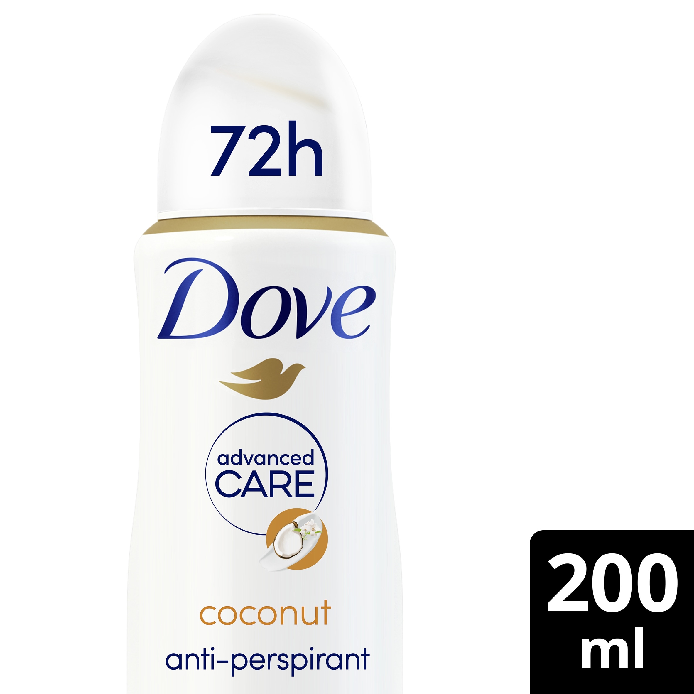 Dove Women Coconut & Jasmine 72h Advanced Care Antiperspirant Deodorant 200ml