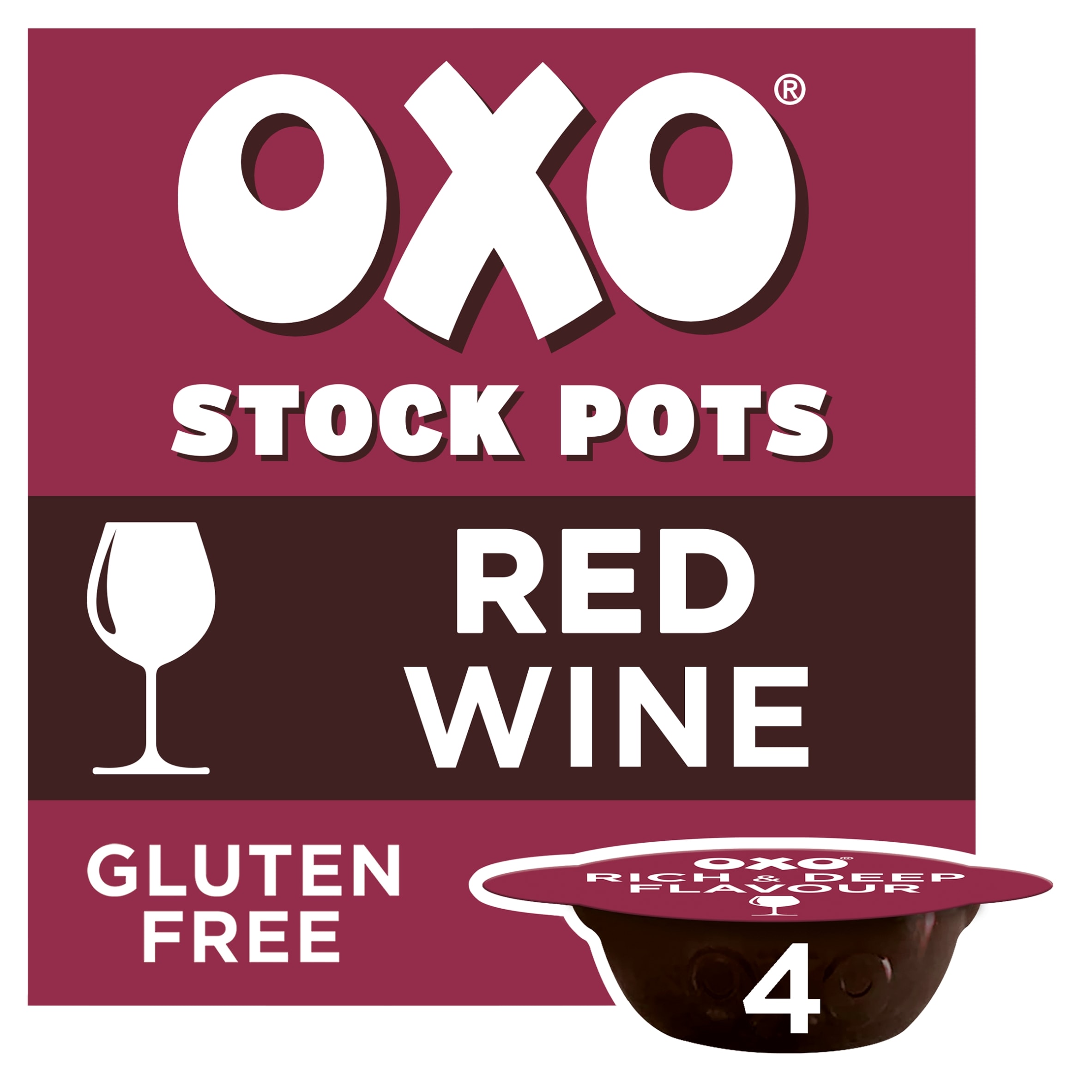 Oxo 4 Red Wine Stock Pots