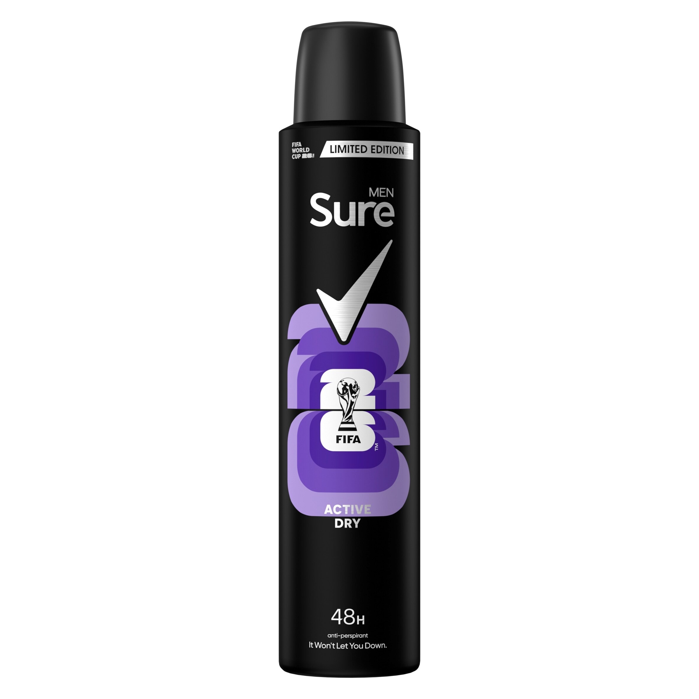 Sure Men Antiperspirant Deodorant Active Dry Aerosol