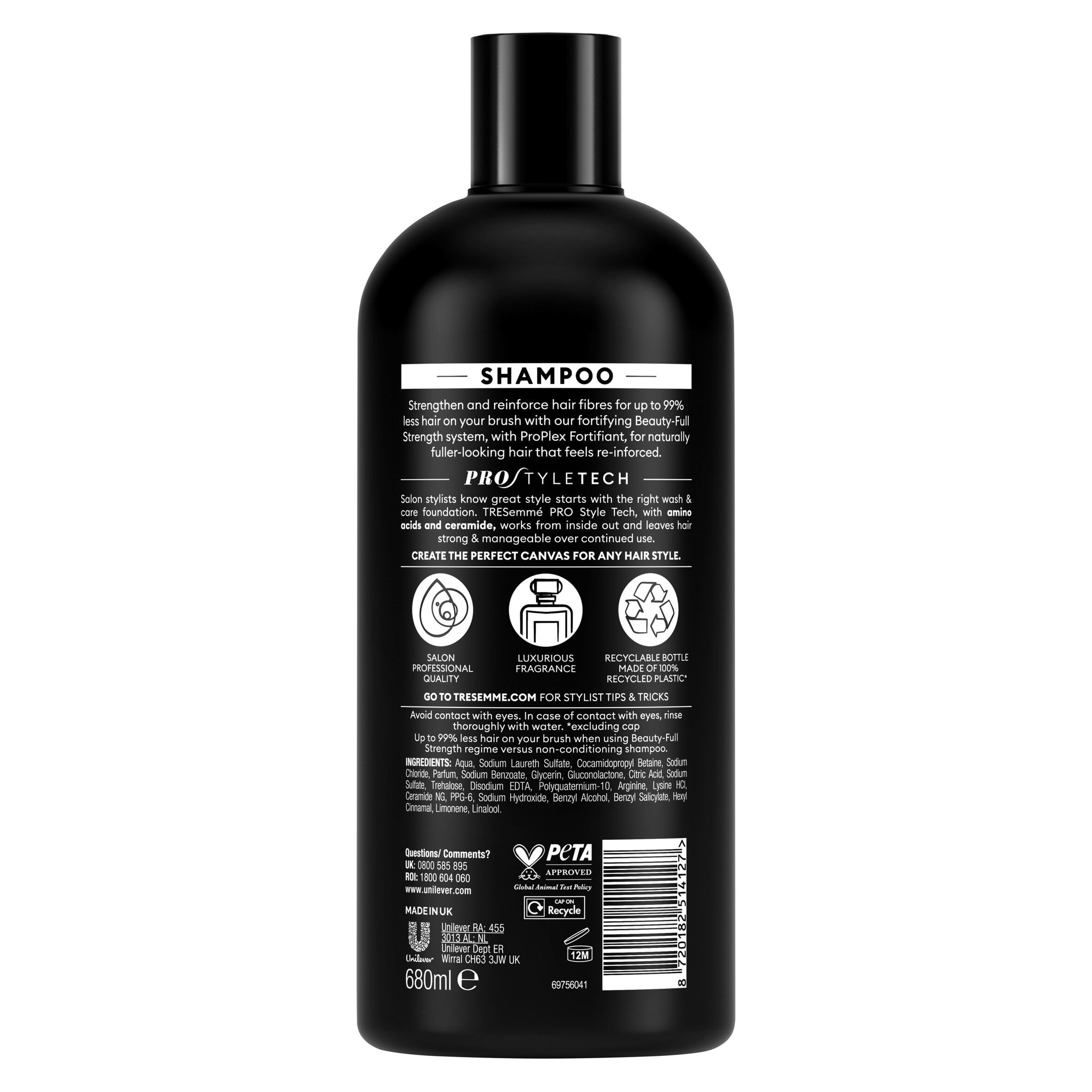 Tresemme Beauty-Full Strength Shampoo 680Ml thumbnail 2