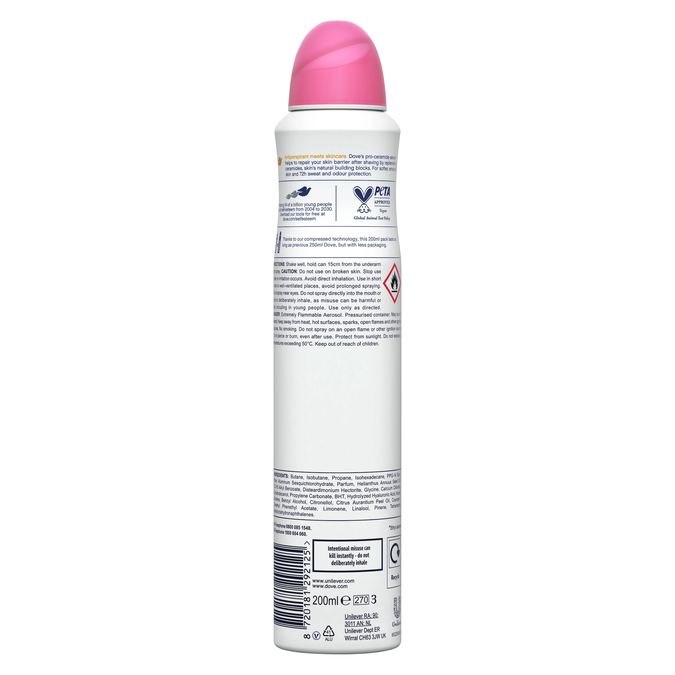 Dove Women Go Fresh Pomegranate 72h Advanced Care Antiperspirant Deodorant 200ml thumbnail 5