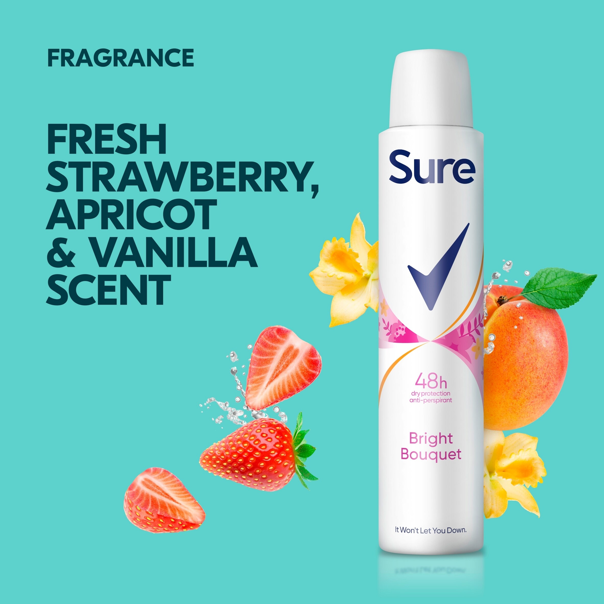 Sure Women Bright Bouquet 48h Antiperspirant Deodorant 200ml thumbnail 3