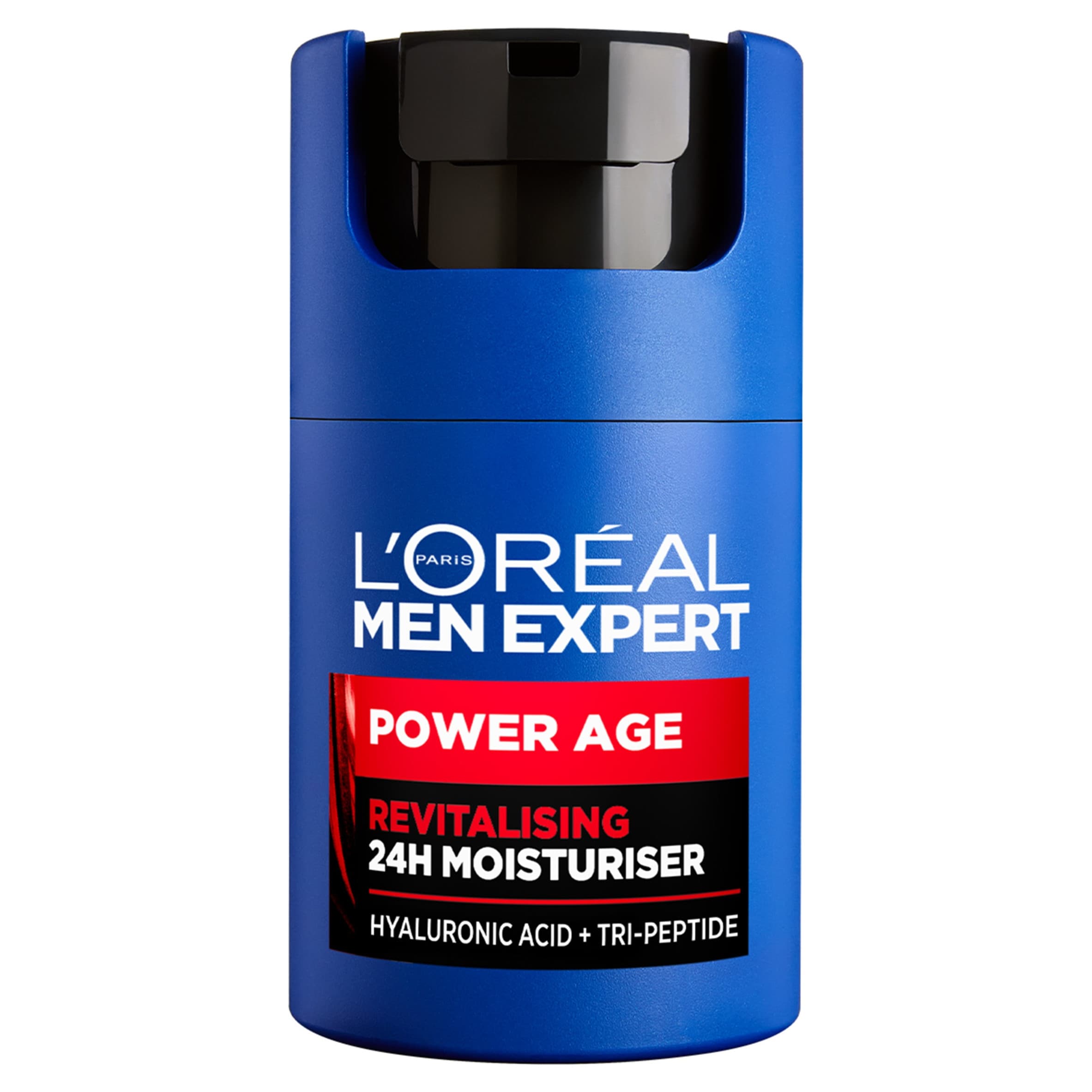 L'Oreal Men Expert Power Age Moisturiser, Hydrating & Revitalising Hyaluronic Acid Moisturiser