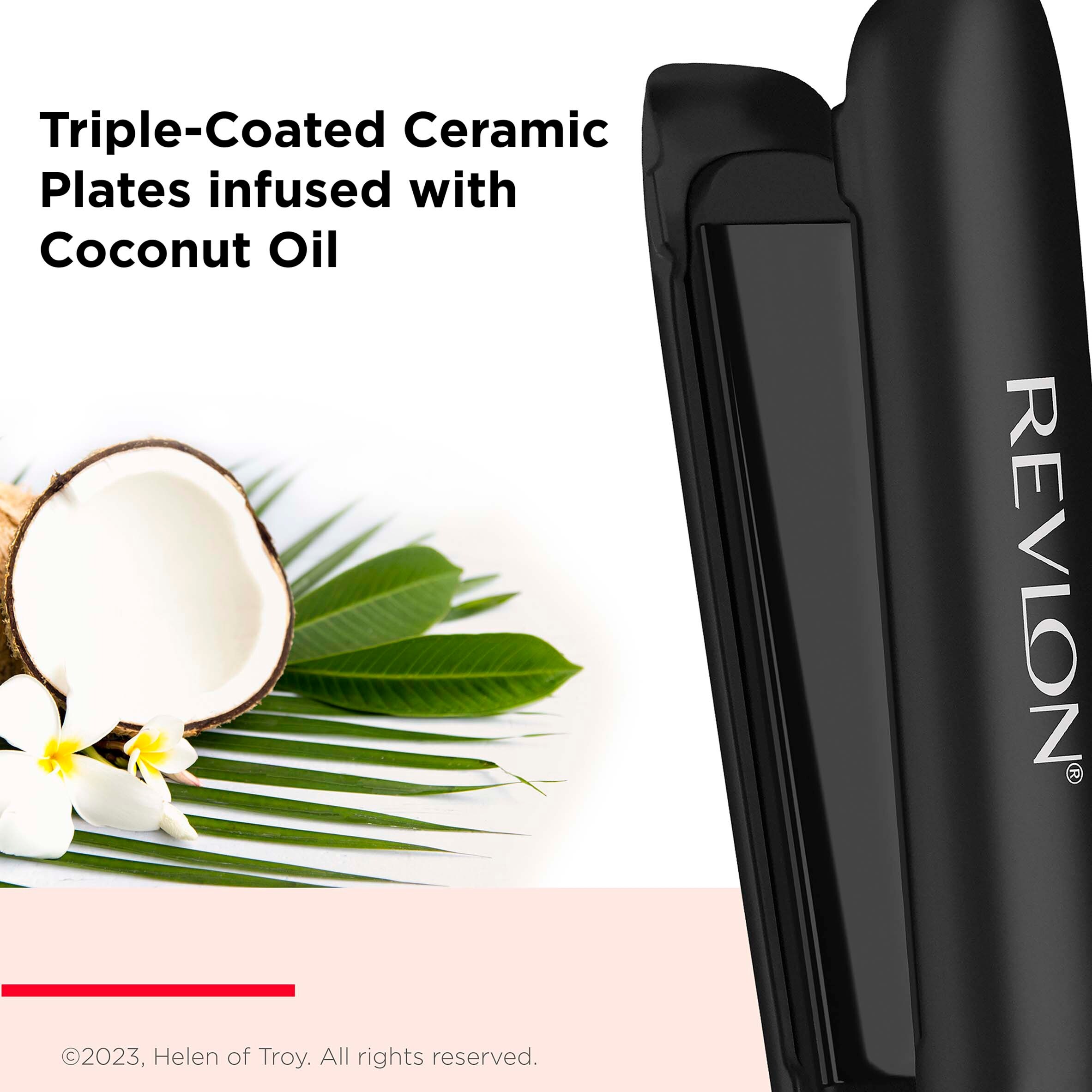 Revlon Smoothstay Coconut Oil Infused Straightener thumbnail 2