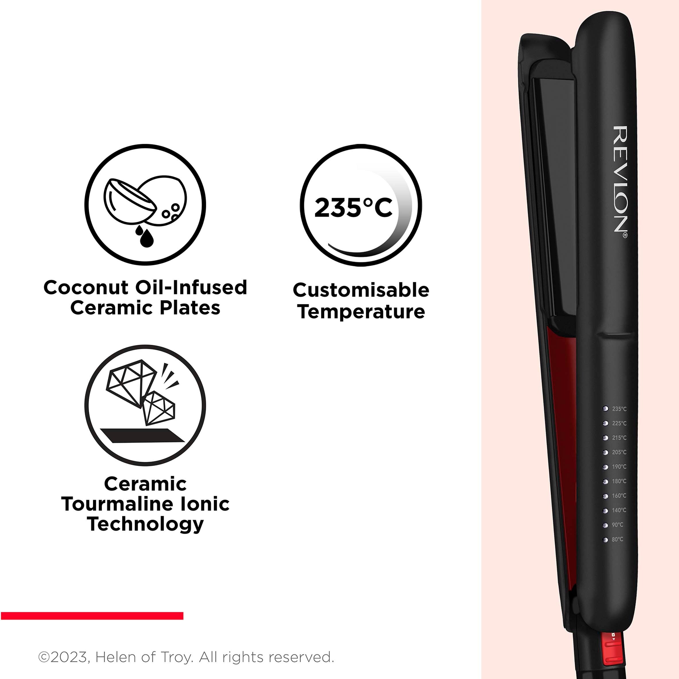 Revlon Smoothstay Coconut Oil Infused Straightener thumbnail 5