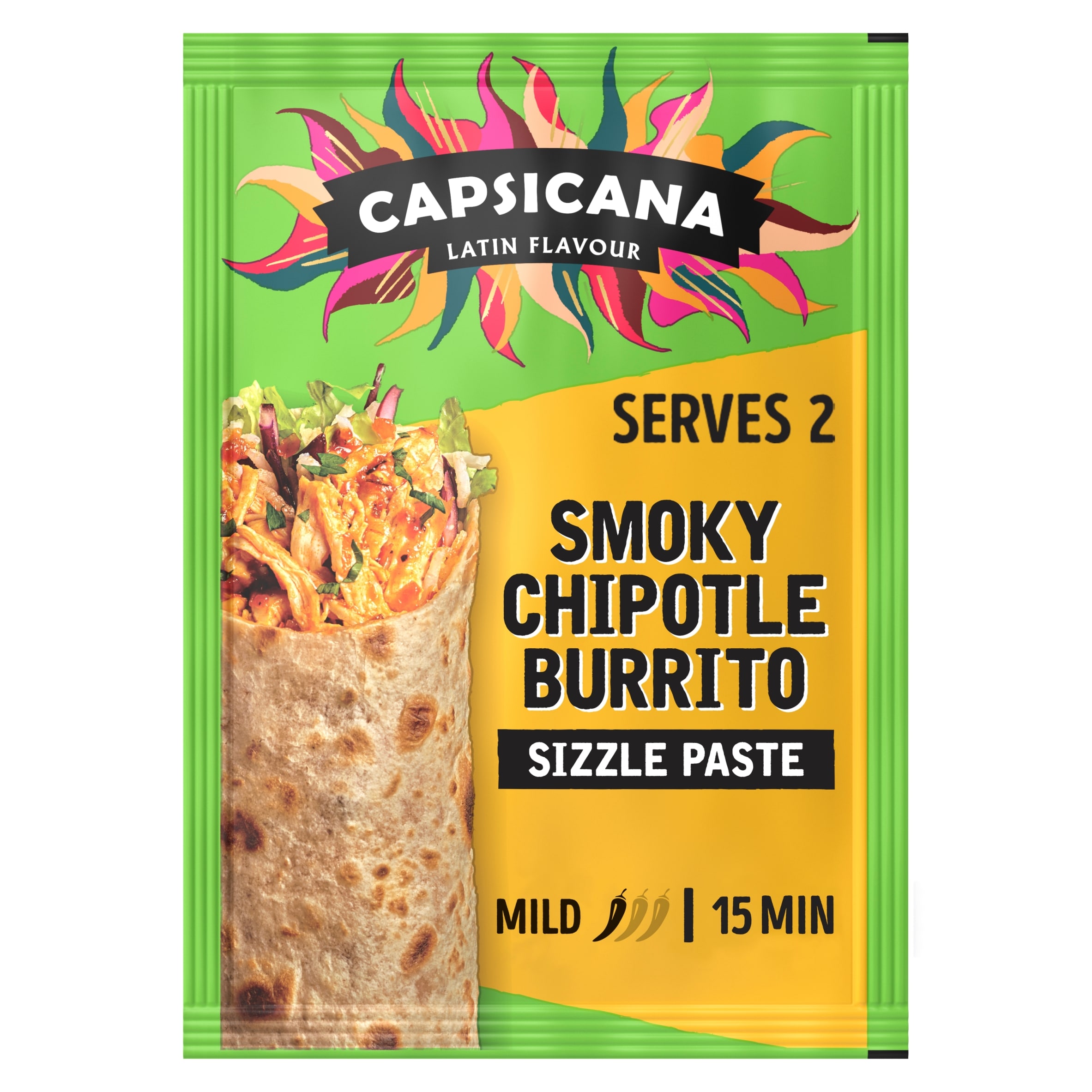 Capsicana Mexican Burrito Tomato & Chipotle Paste 60G thumbnail 2