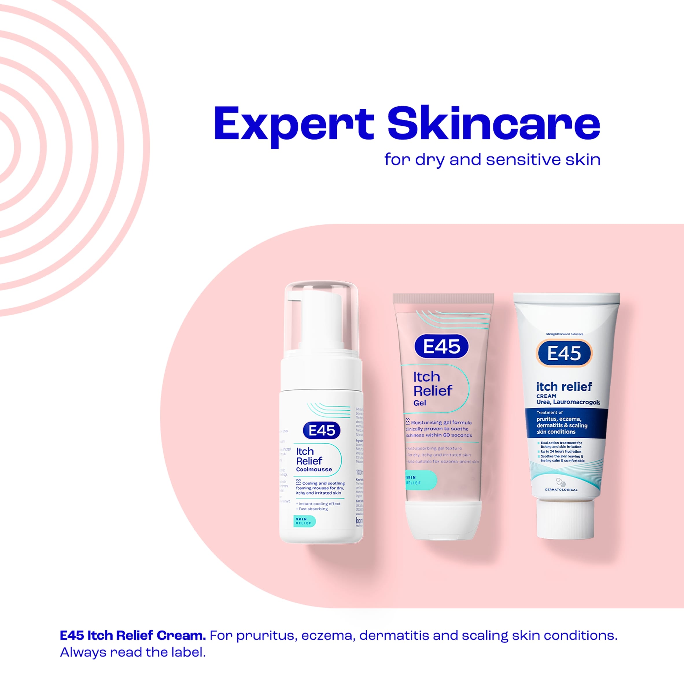 E45 ITCH RELIEF COOLMOUSSE 100ML thumbnail 5