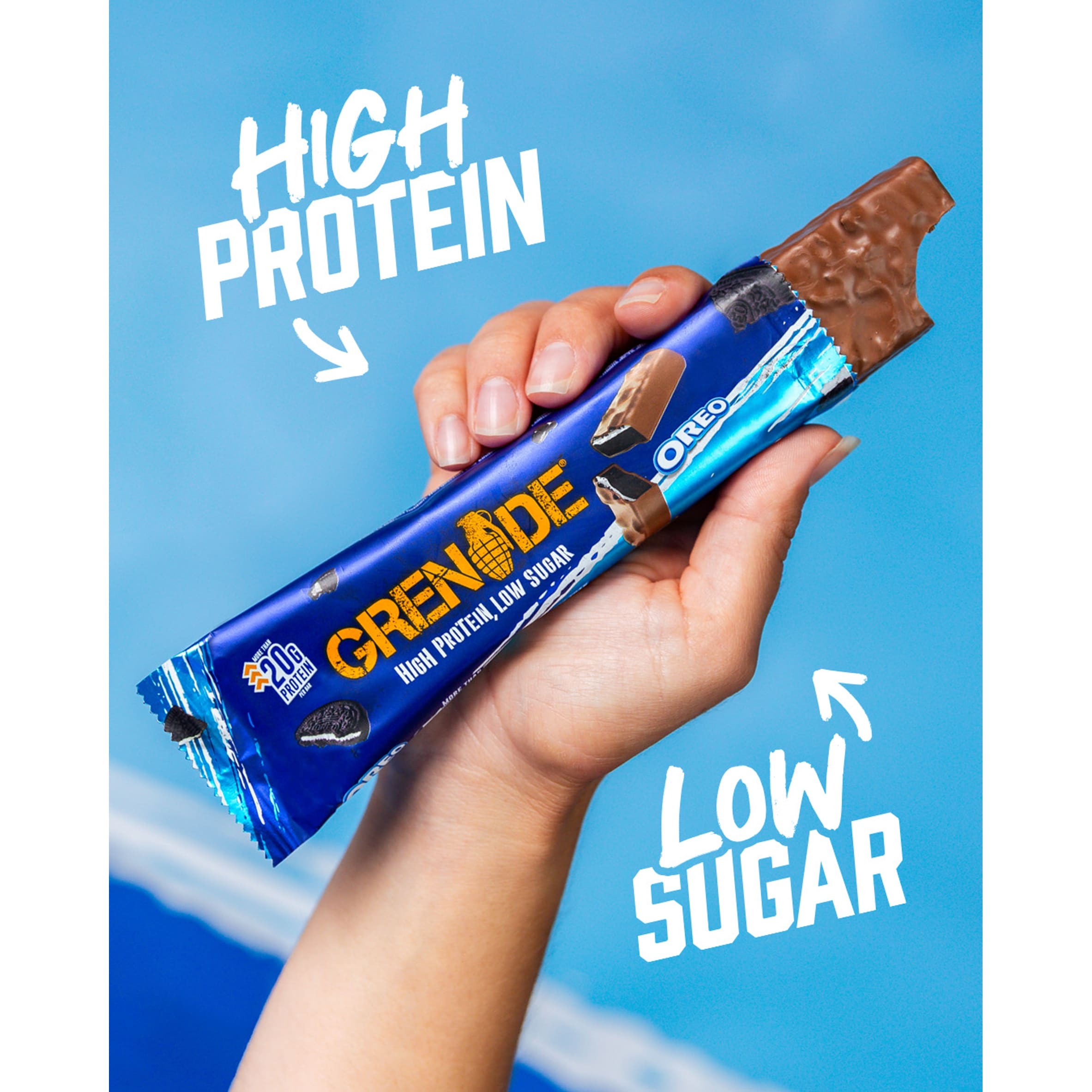 Grenade Protein Bar - Oreo 60g thumbnail 3