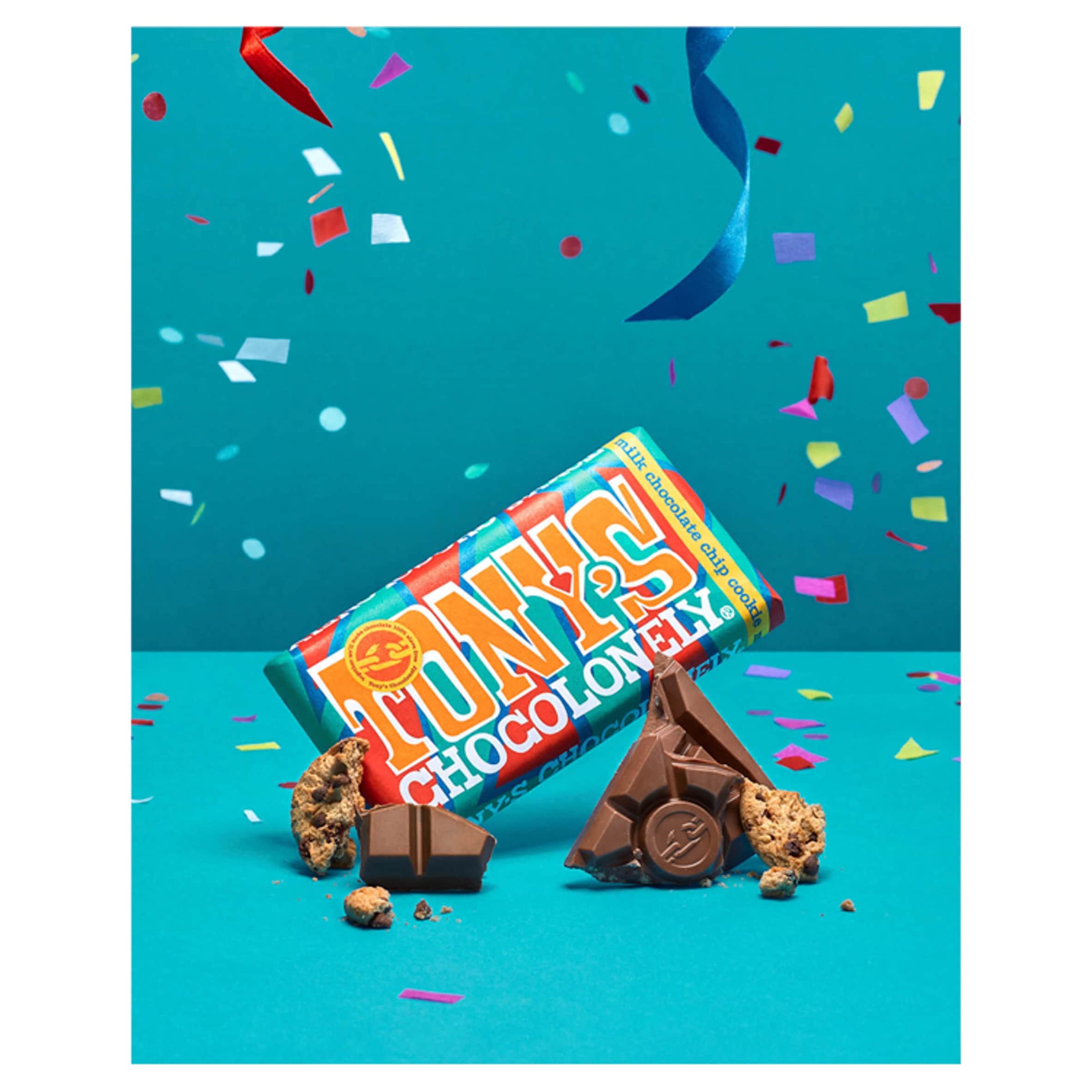 Tony's Chocolonely Milk Chocolate Chip Cookie 180G thumbnail 4