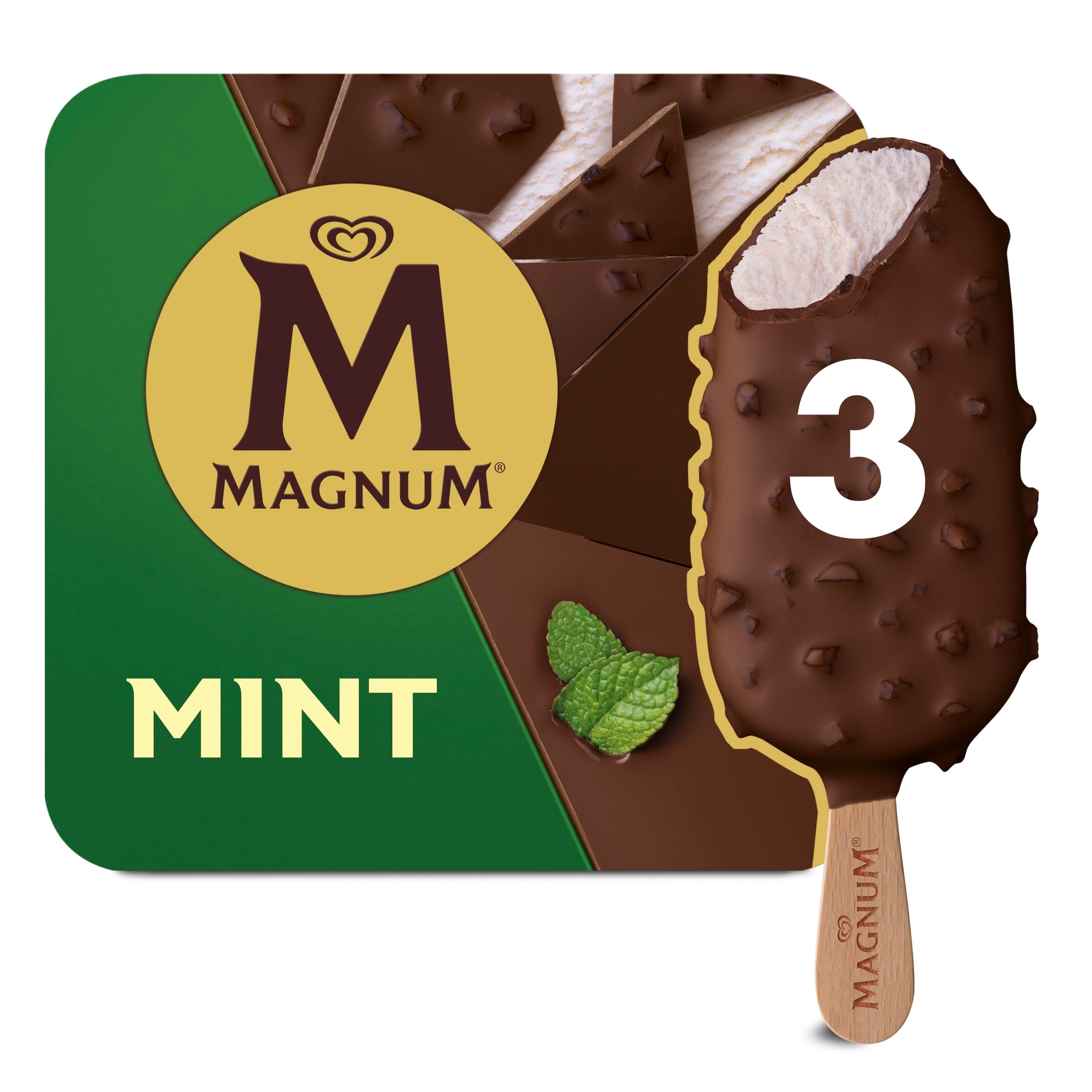 Magnum Mint Ice Cream Sticks 3x100ml thumbnail 5
