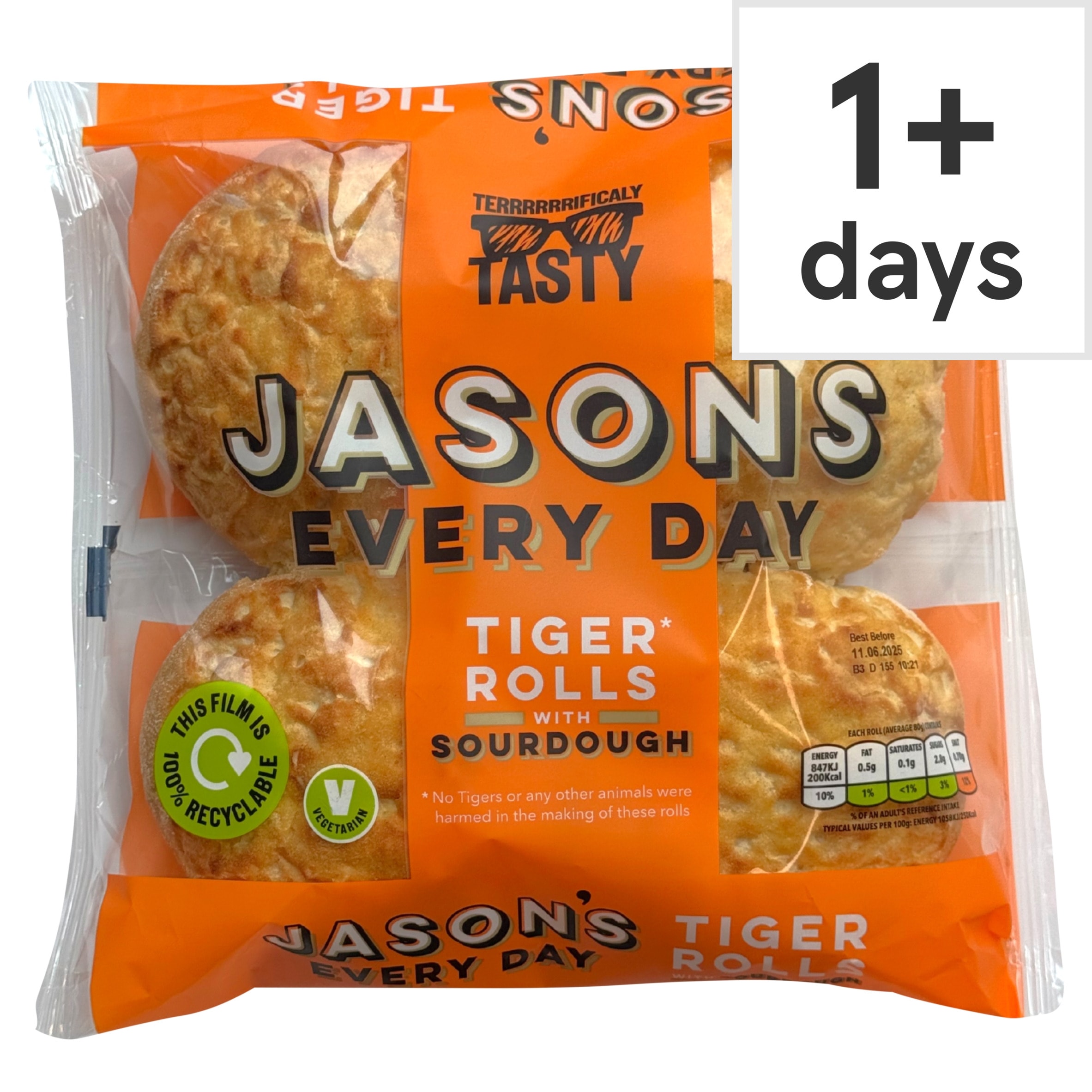 Jasons Tiger rolls