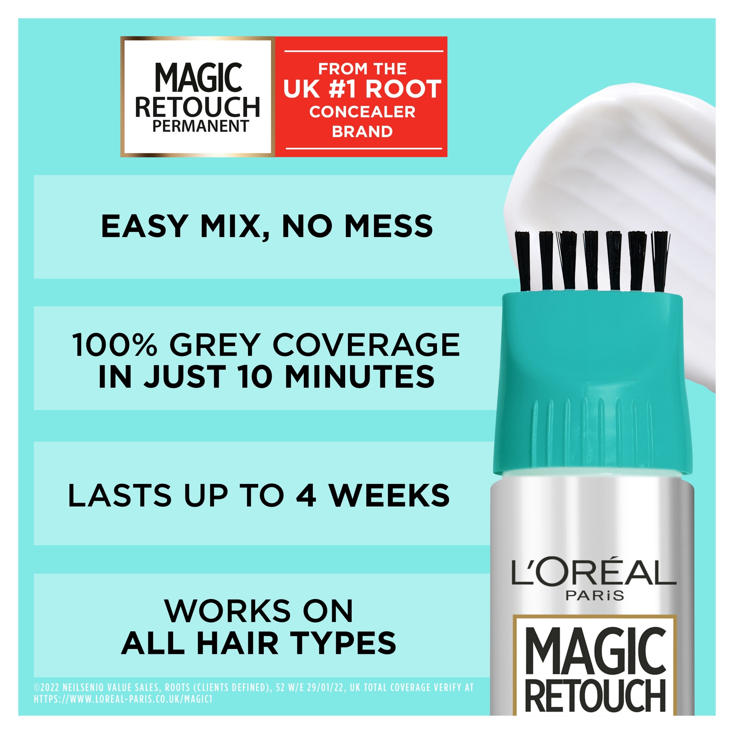 L'Oreal Paris Magic Retouch Permanent 3 Darkest Brown thumbnail 2