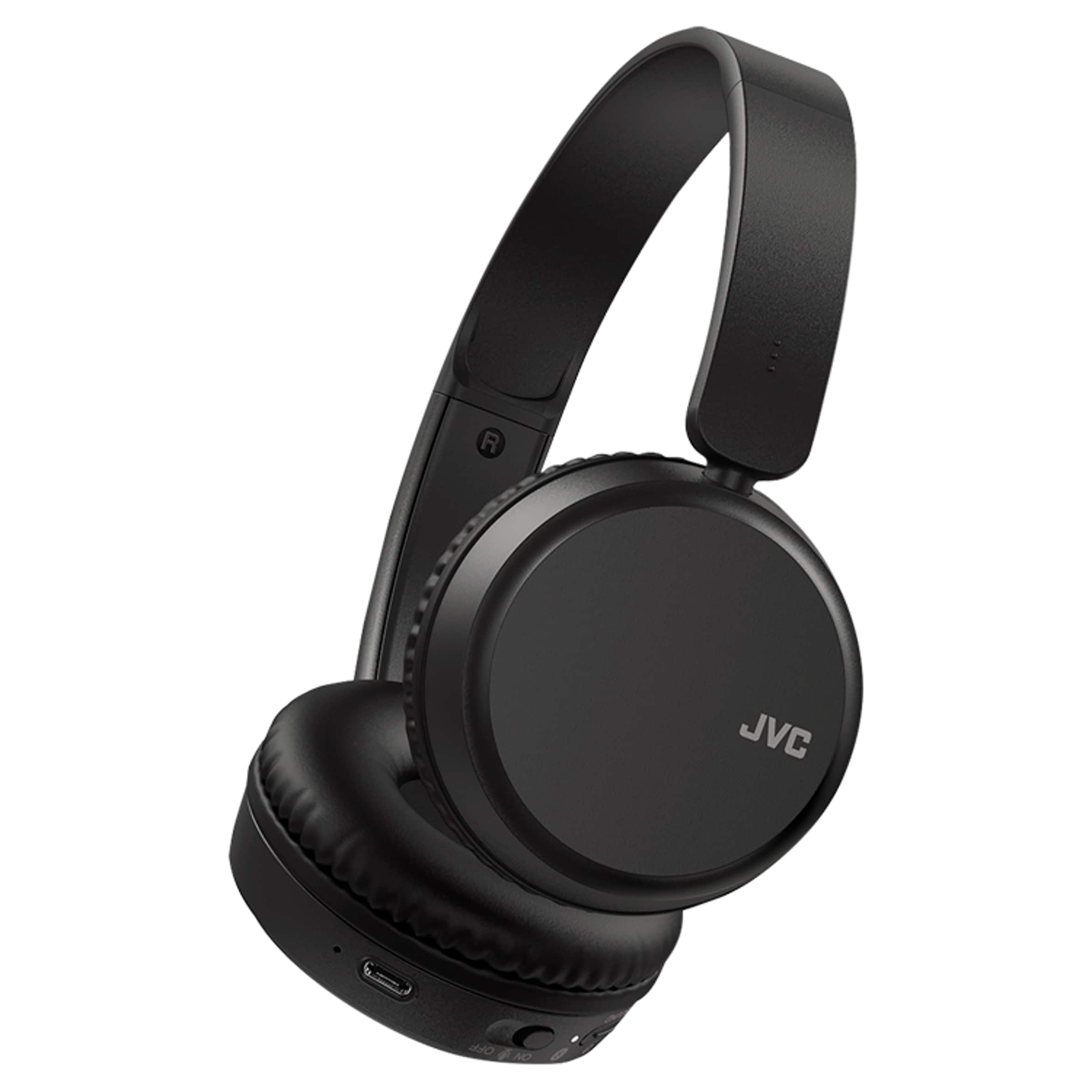 JVC HA-S36W Deep Bass Wireless Bluetooth On Ear Headphones Black thumbnail 2