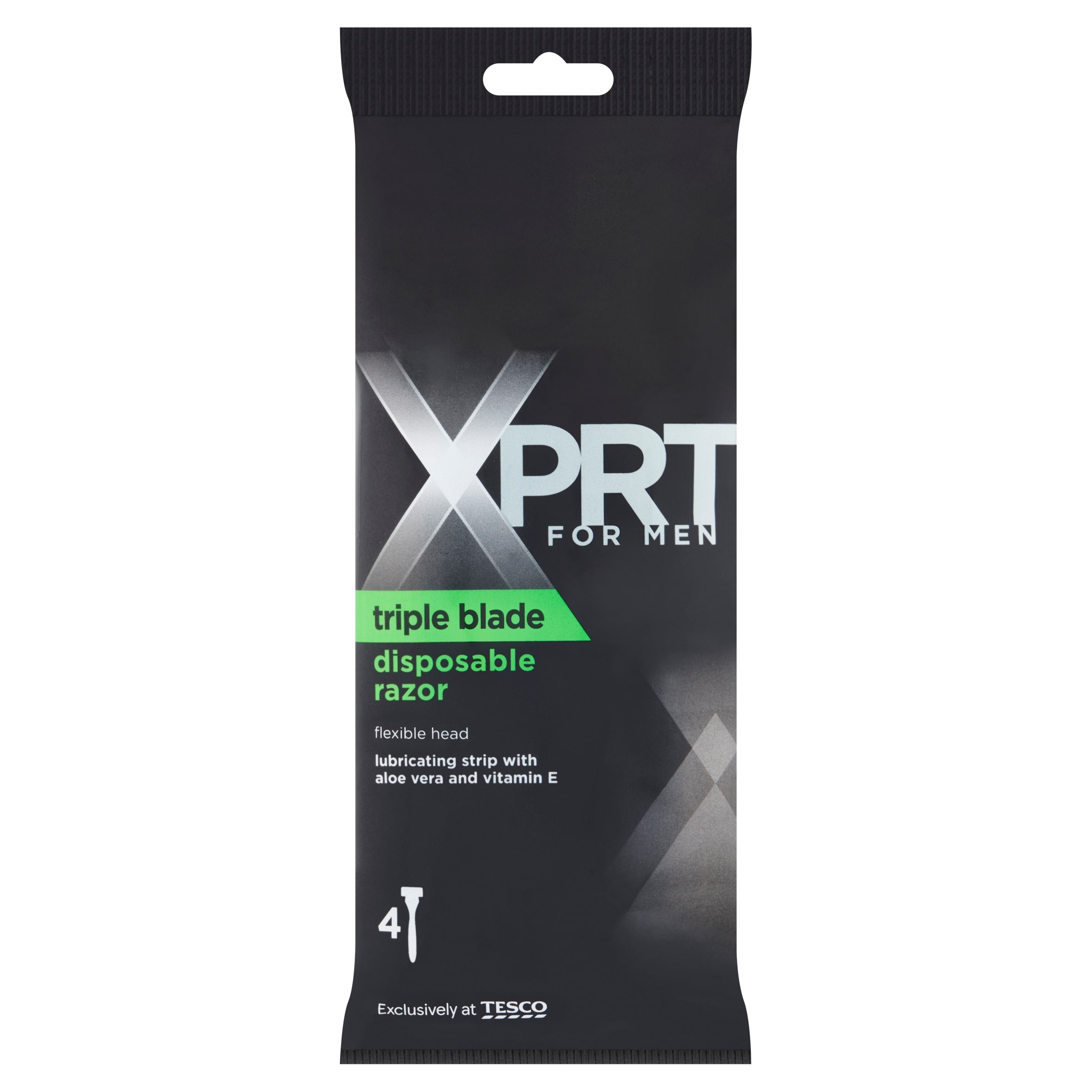 Expert For Men Triple Blade Disposable Razors 4 Pack