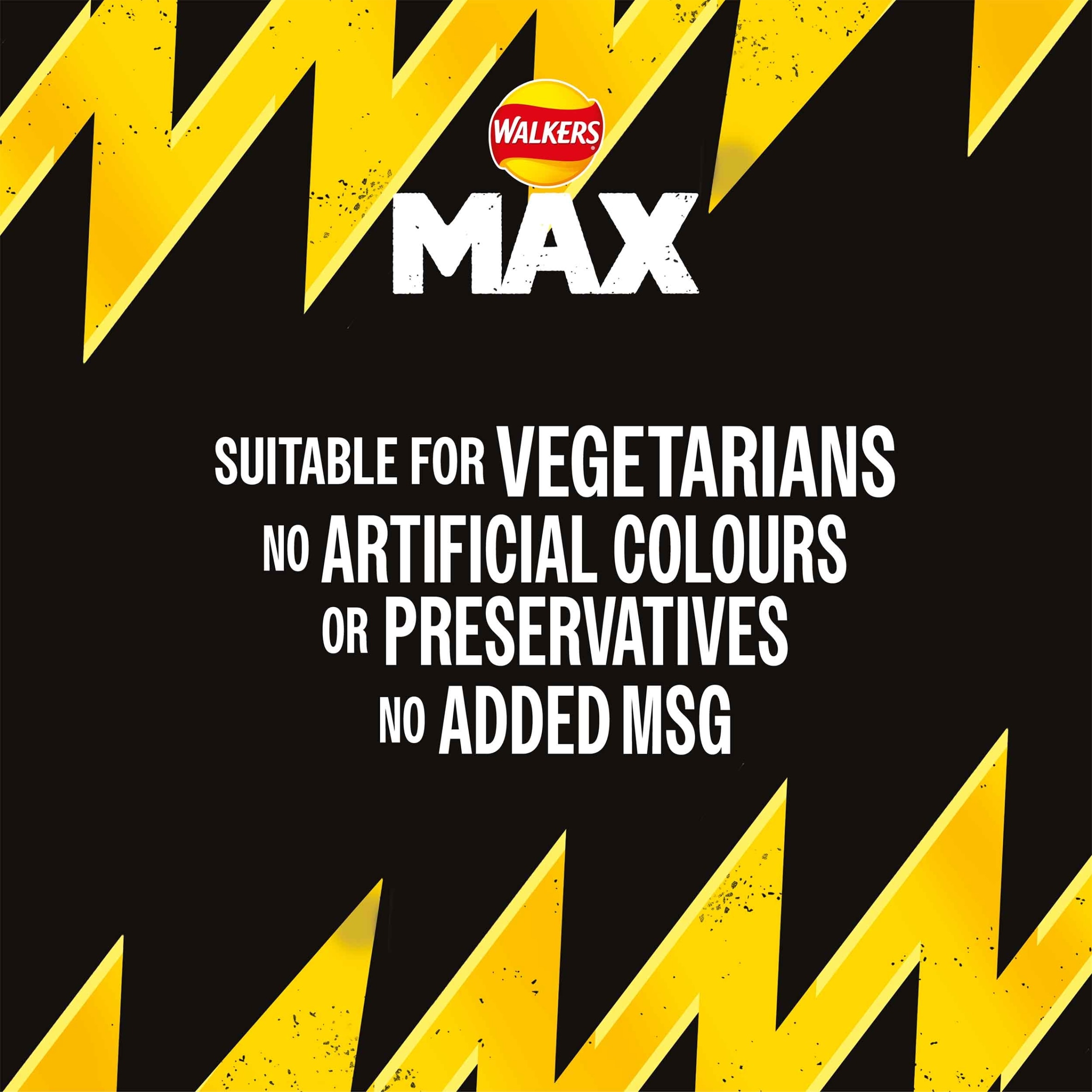Walkers Max Strong Jalapeño & Cheese Sharing Bag Crisps 140g thumbnail 3