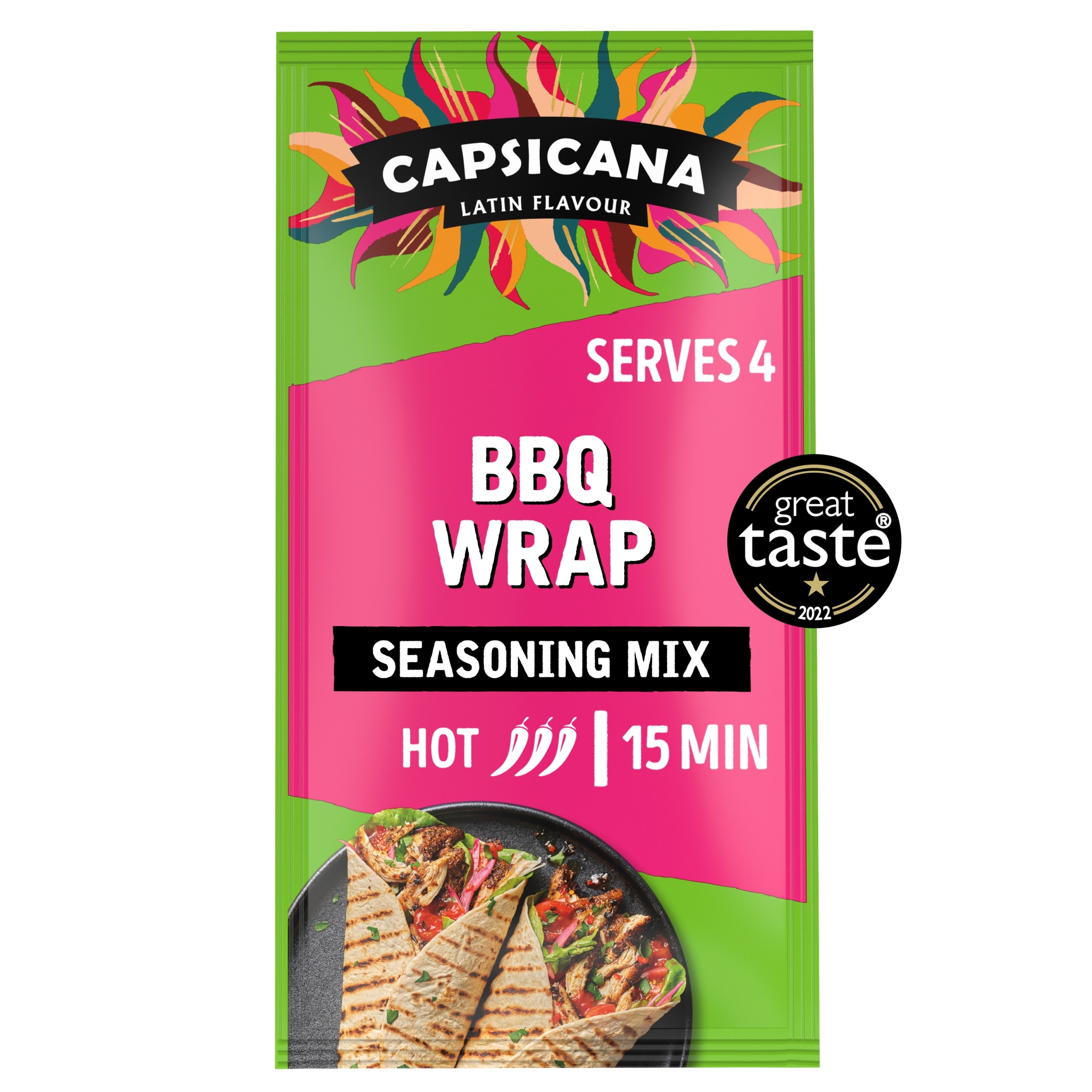 Capsicana Brazilian Smoked Paprika & Spices Fajita Seasoning Mix Medium