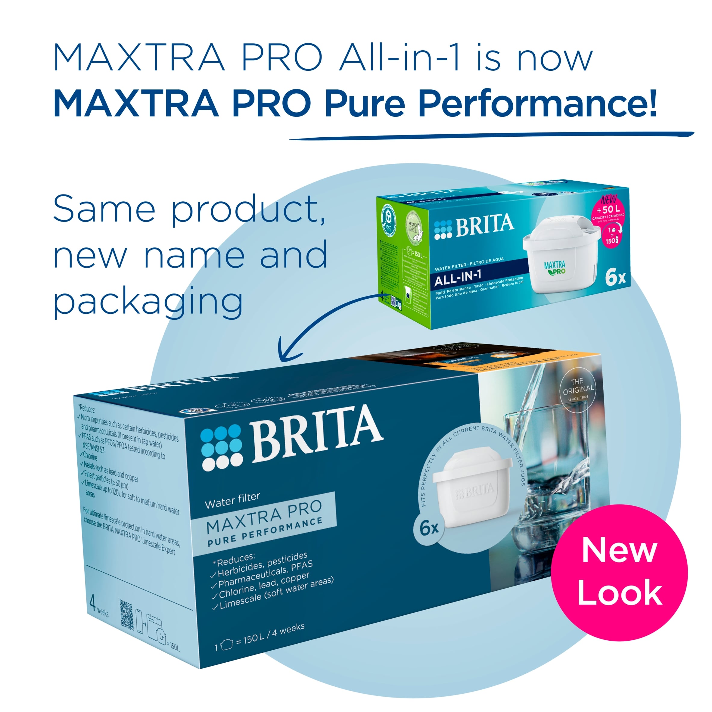 Brita Maxtra Pro All-In-1 Filter Cartridges 6 Pack thumbnail 2