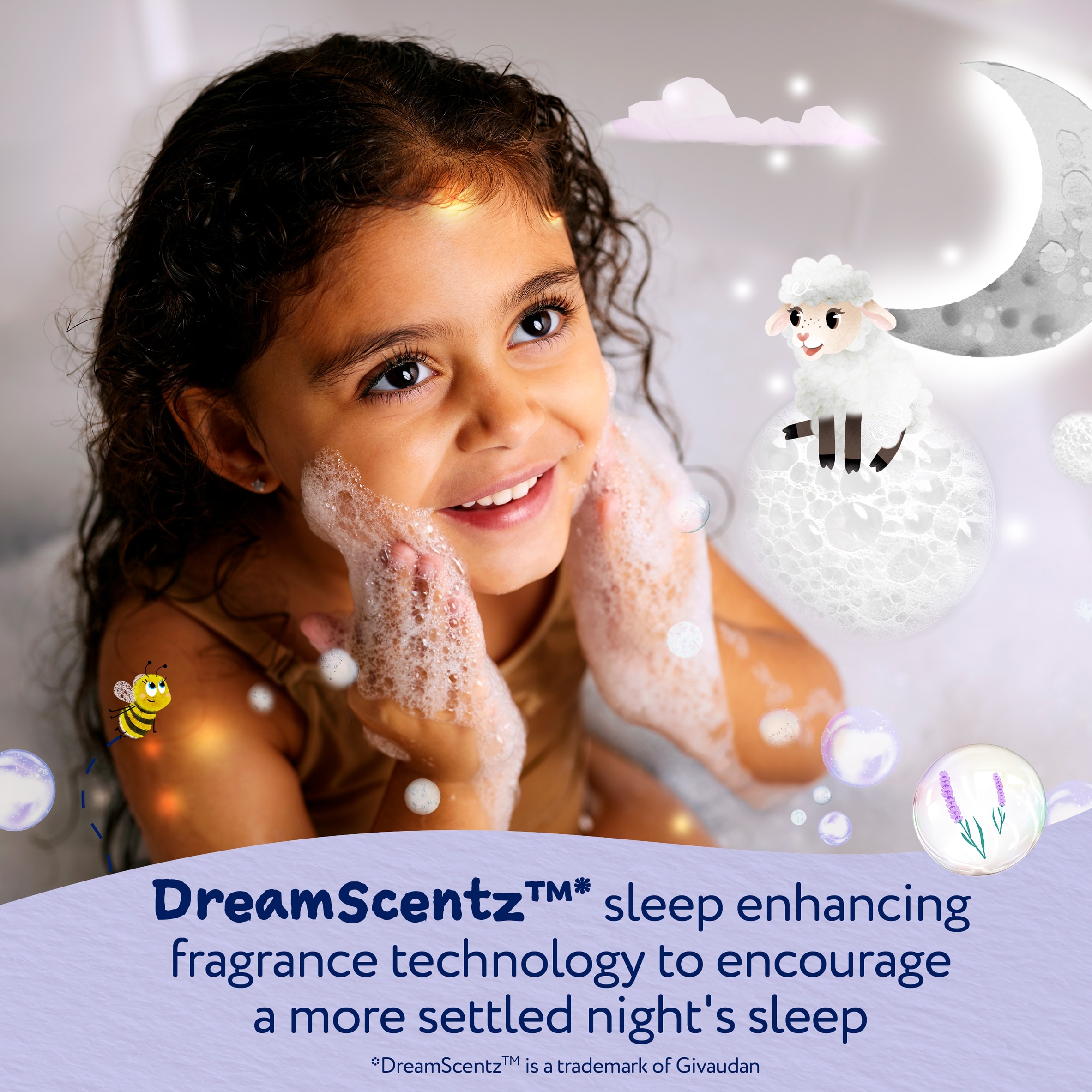 Childs Farm SlumberTime Bath Soak Lavender & Moon Milk 250ml thumbnail 3