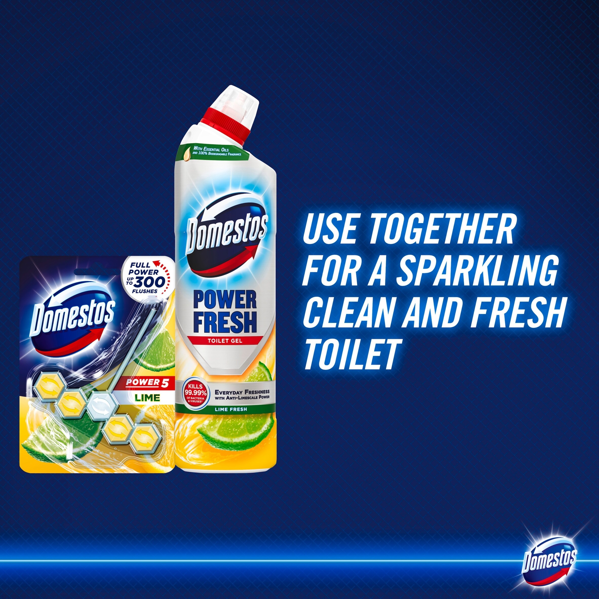 Domestos Power Fresh Toilet Gel Lime Fresh 750ml thumbnail 5