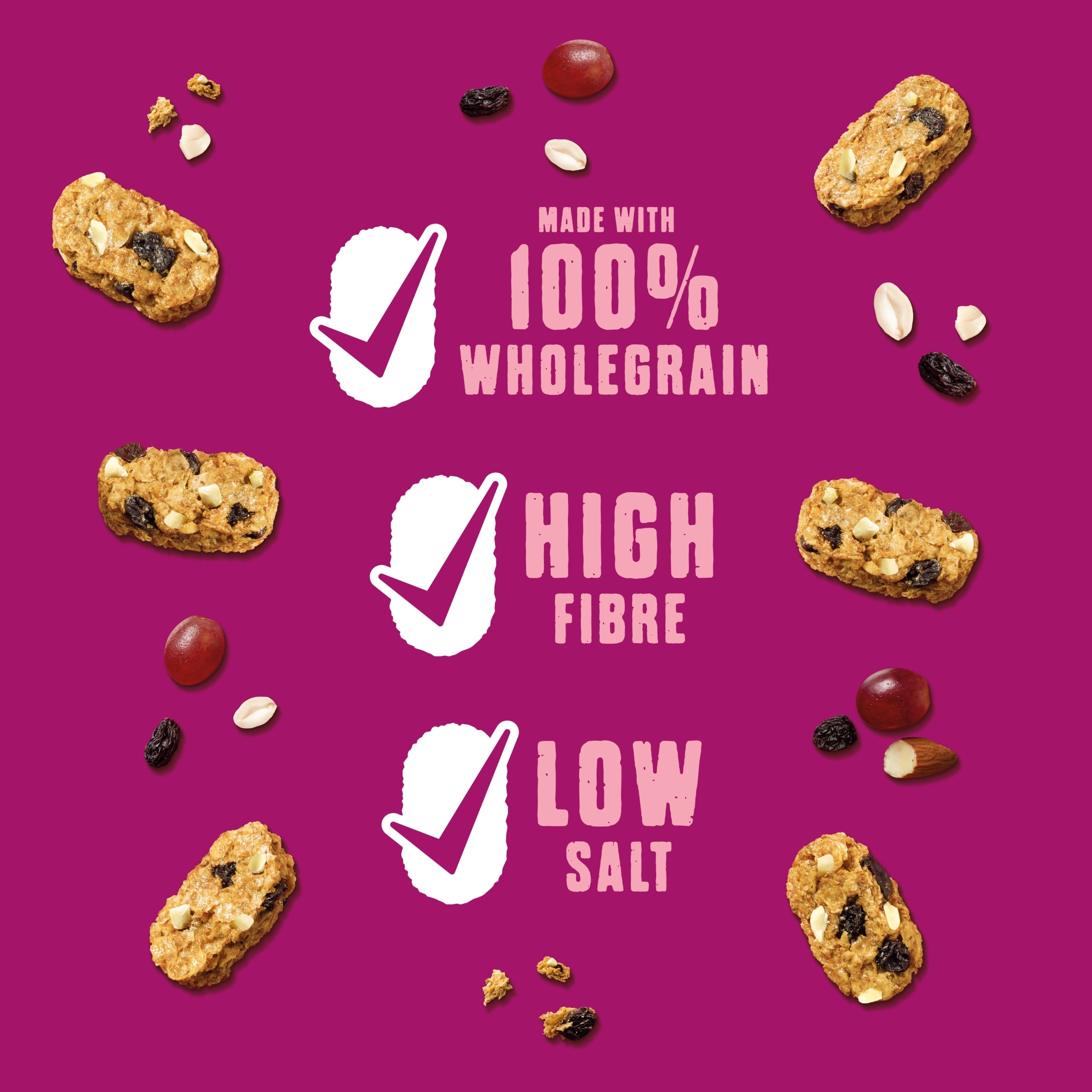 Weetabix Crispy Minis Fruit & Nut Cereal 500G thumbnail 2