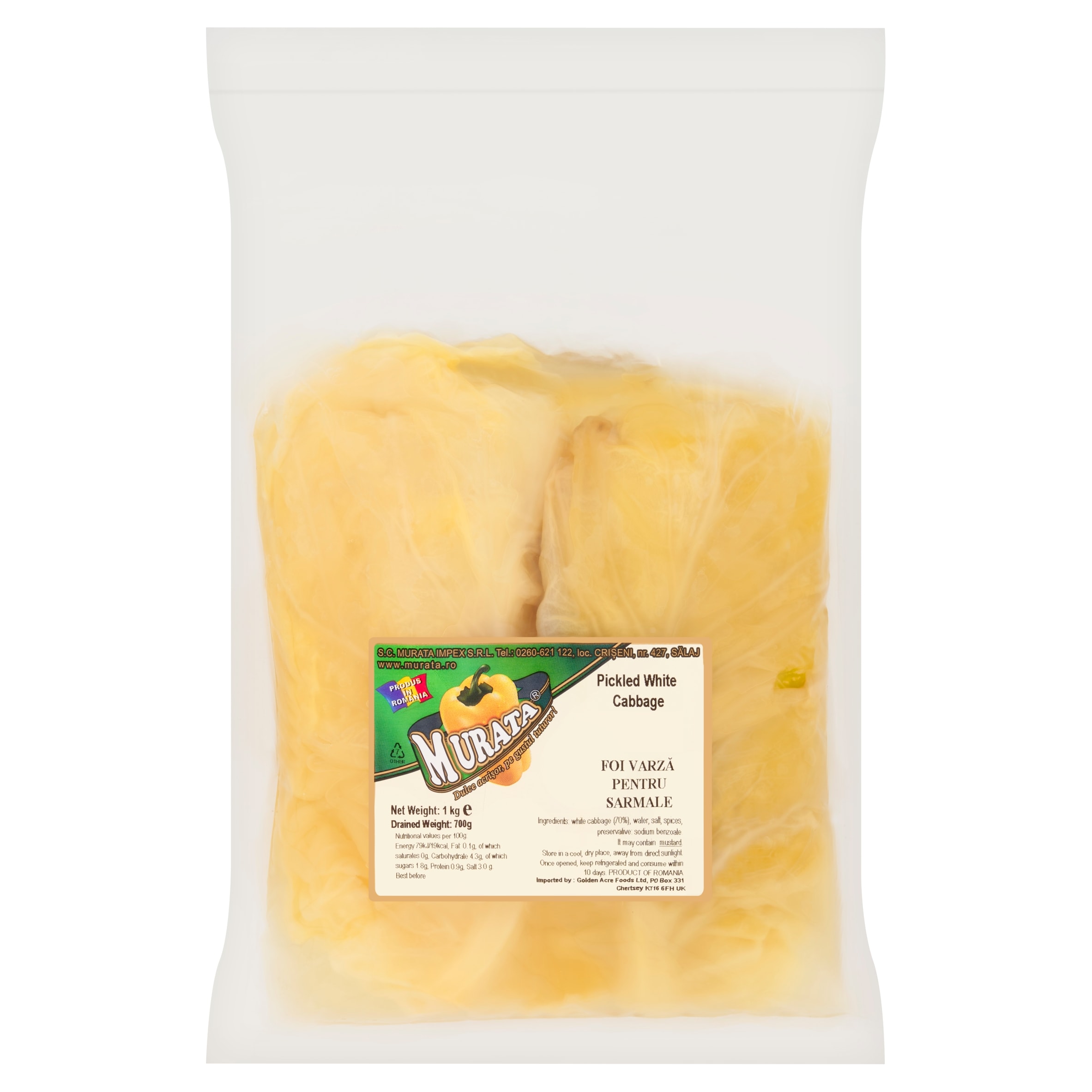 Murata Pickled Cabbage Leaves