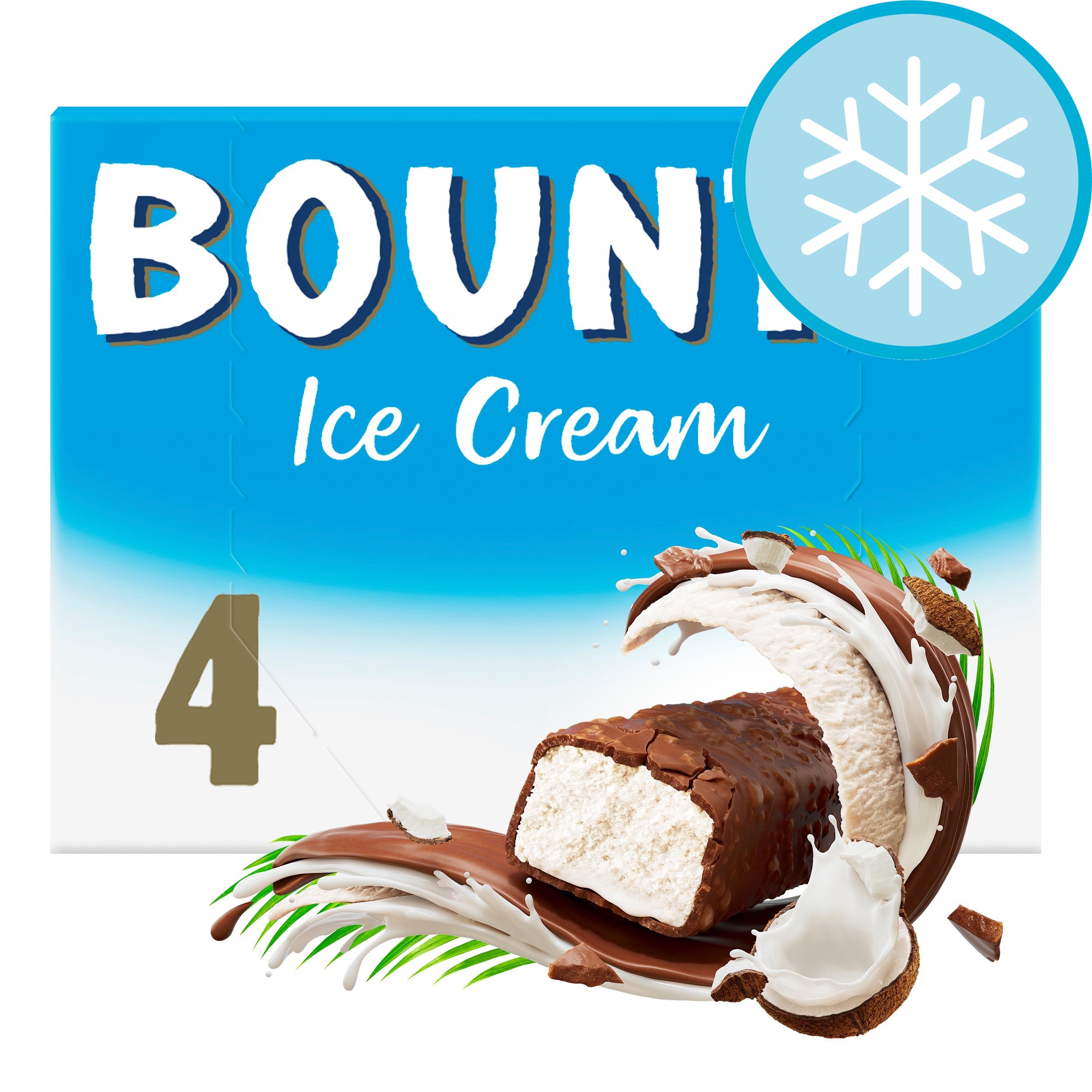 Bounty Ice Cream Bar 4 Pack
