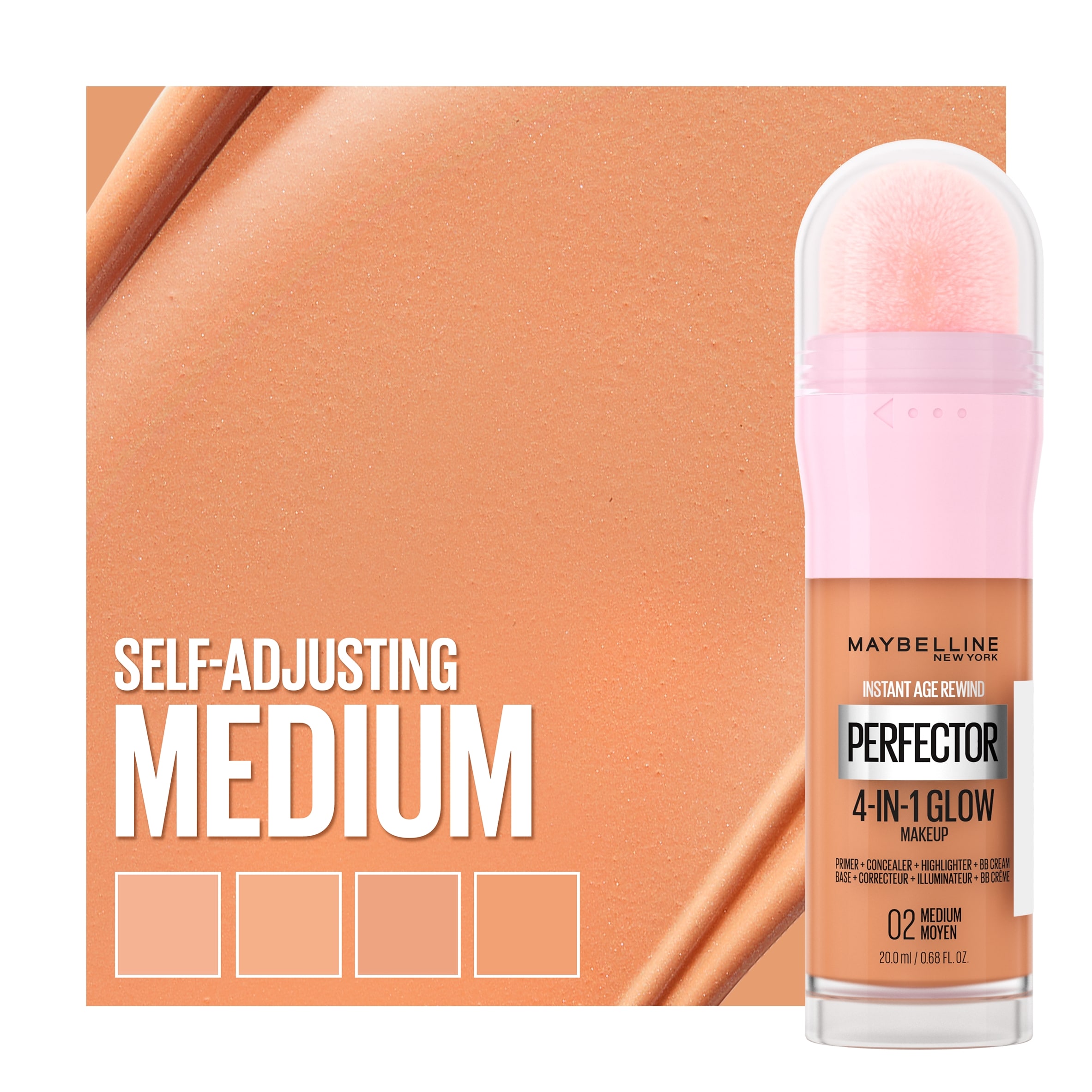 Maybelline Instant Anti- Age Perfector 4-In- 1 Glow Medium 20Ml thumbnail 2
