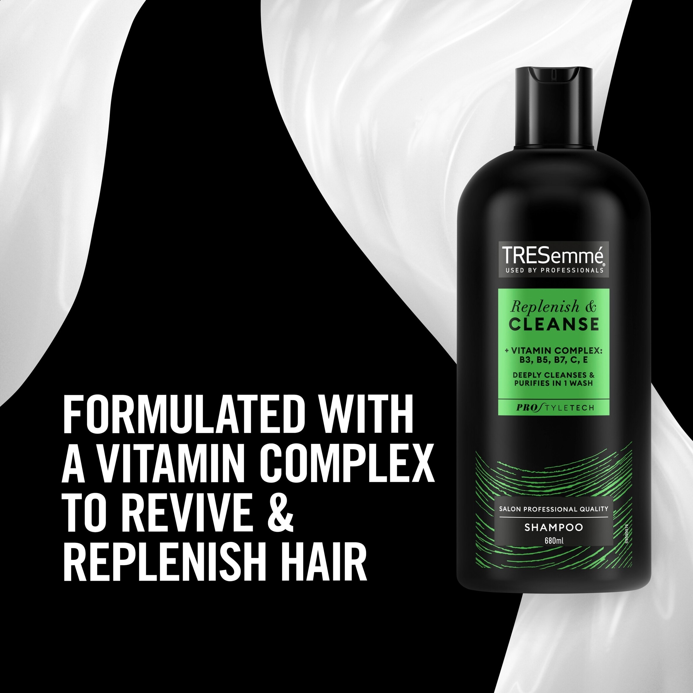 Tresemme Replenish & Cleanse Shampoo 680ml thumbnail 2
