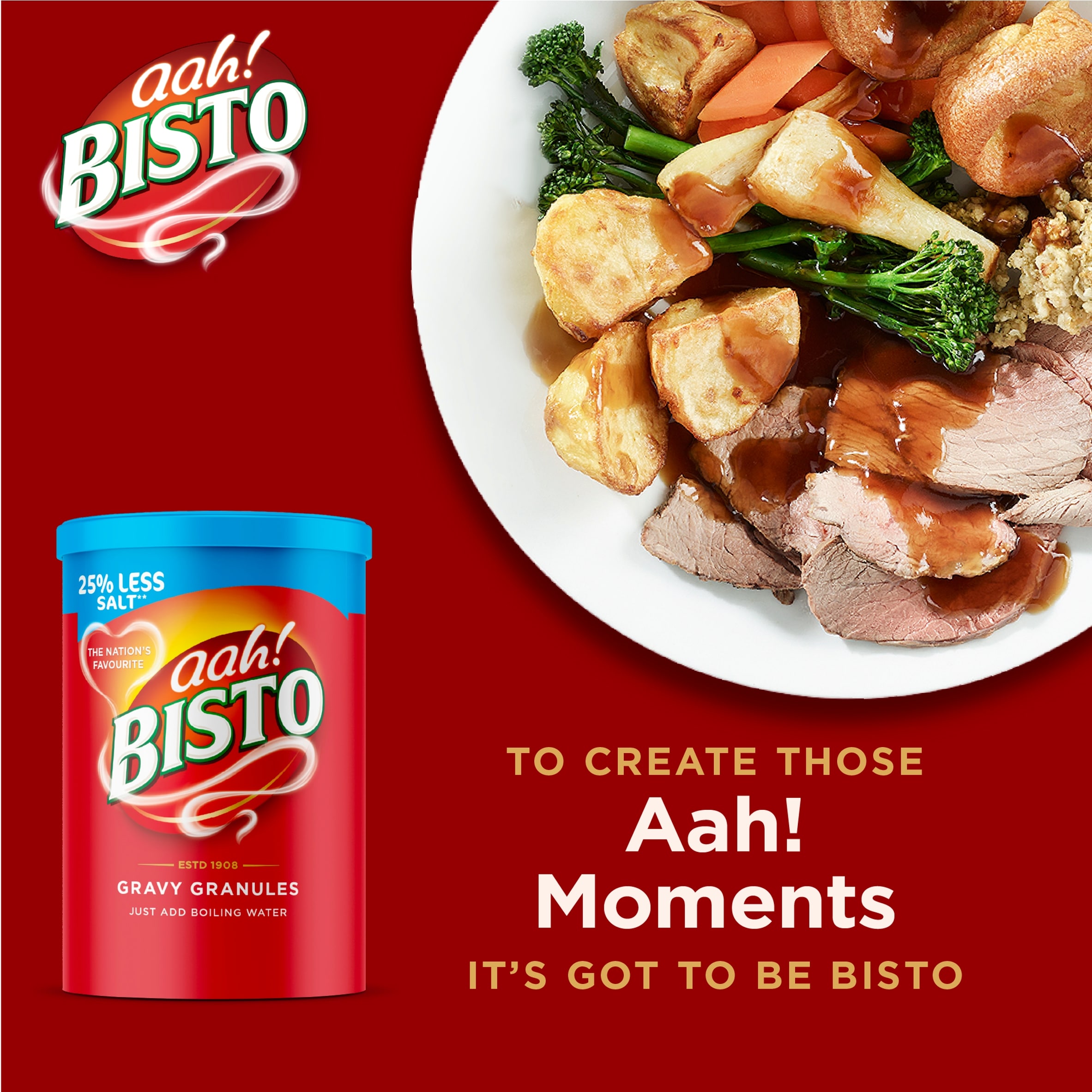 Bisto Reduced Salt Gravy Granules 450g thumbnail 3