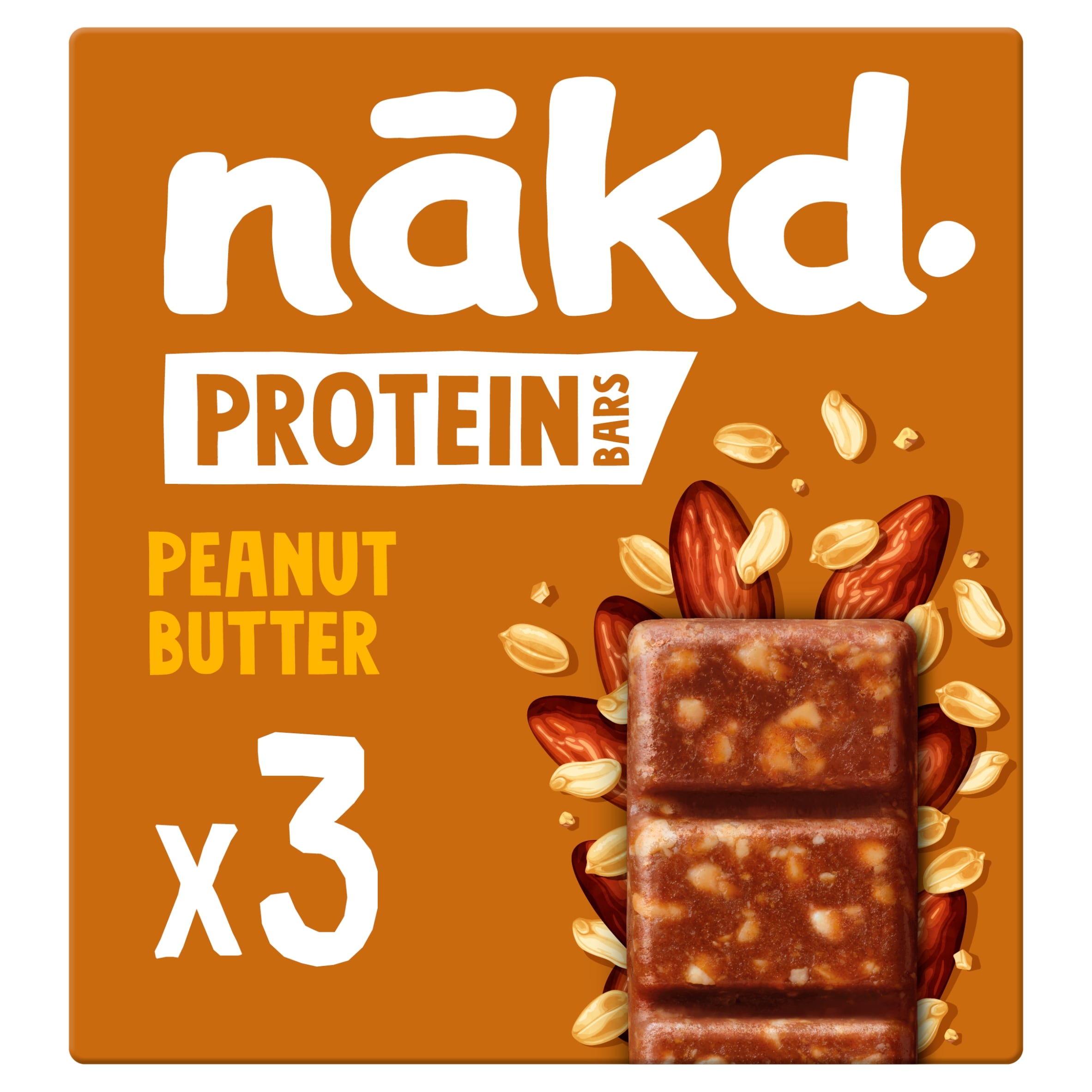 nakd. Protein Peanut Butter Bars Multipack