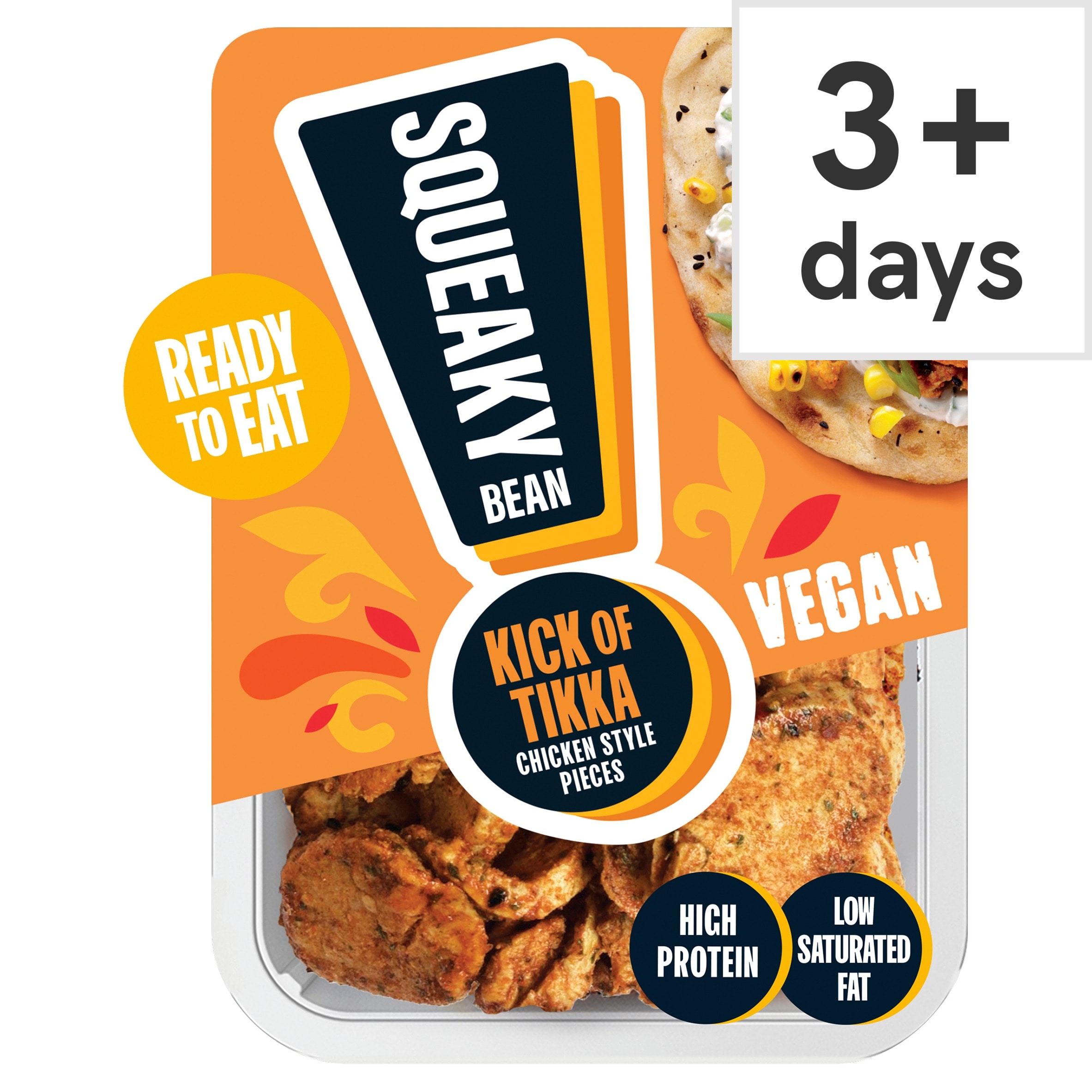 Squeaky Bean Ready To Eat Marinated Chicken Style Pieces Kick of Tikka