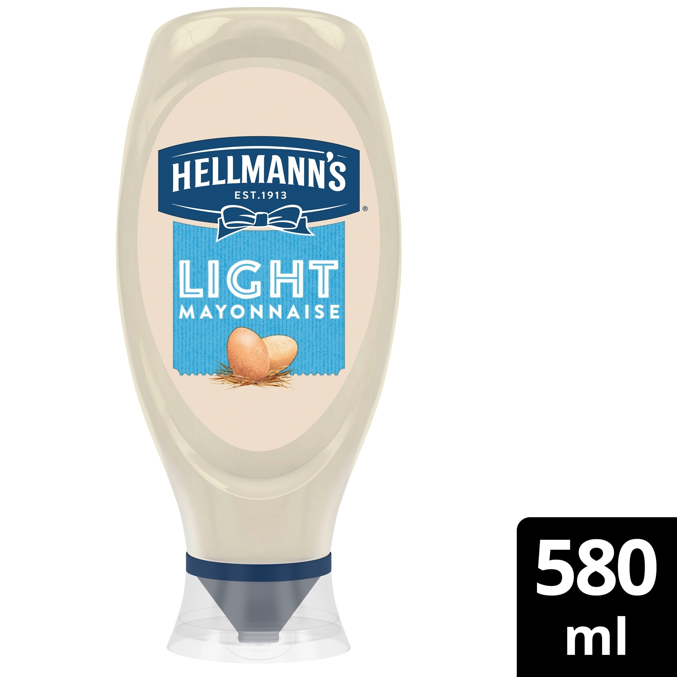 Hellmann's Light Mayonnaise Squeezy 580ml