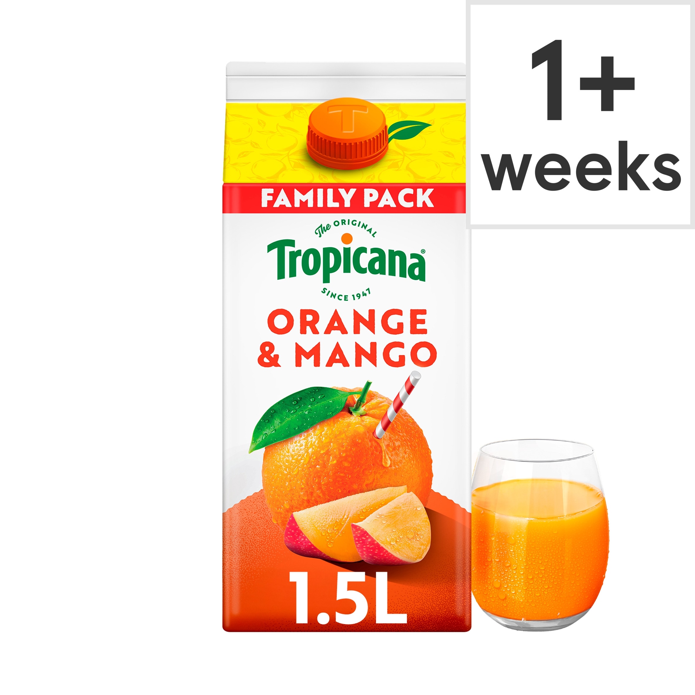 Tropicana Pure Orange & Mango Fruit Juice